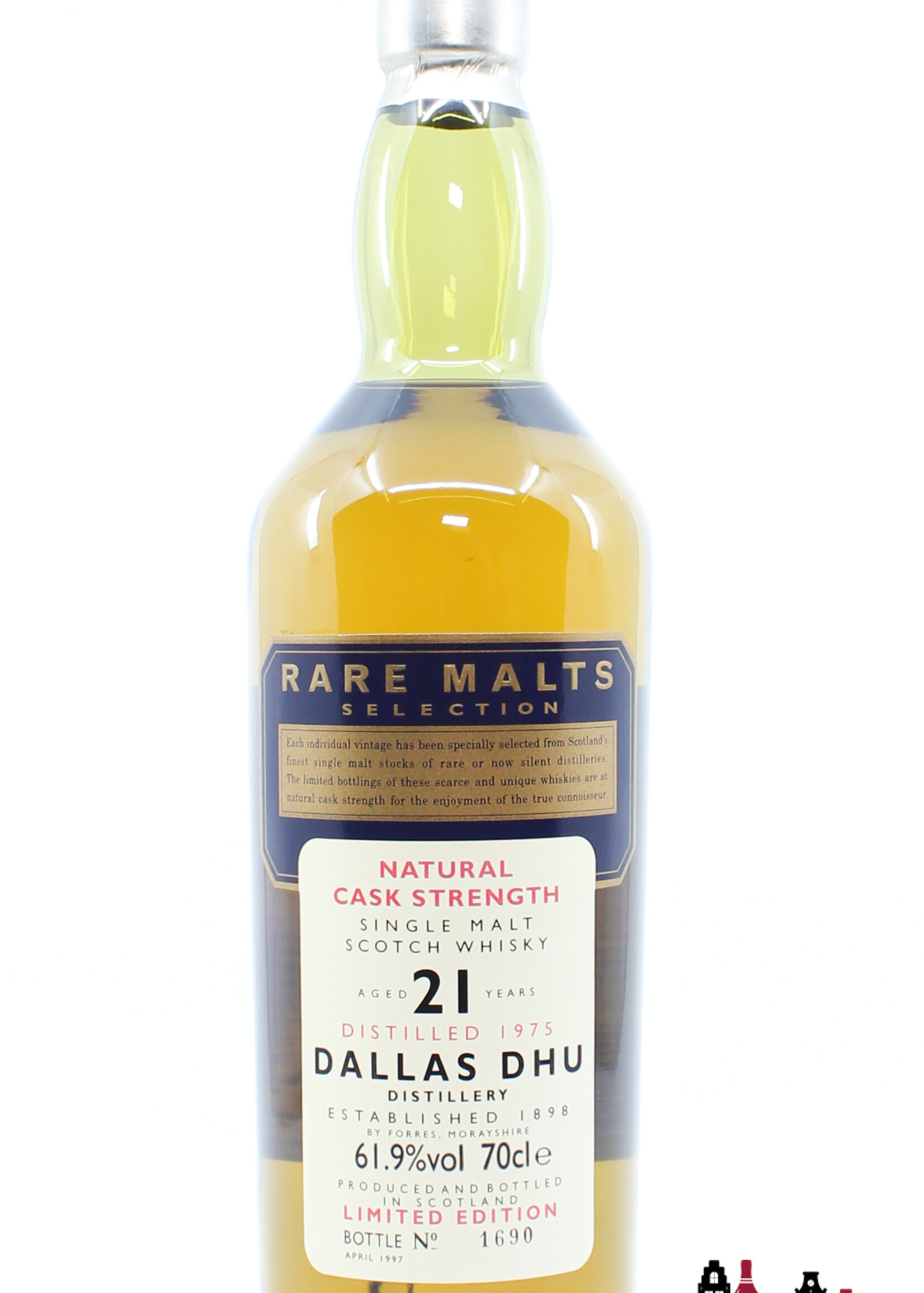 Dallas Dhu Dallas Dhu 21 Years Old 1975 1997 - Rare Malts Selection - Natural Cask Strength 61.9% (Closed Distillery)