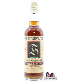 Springbank Springbank 12 Years Old "Single Malt" Green Thistle 46% (Cream Capsule)