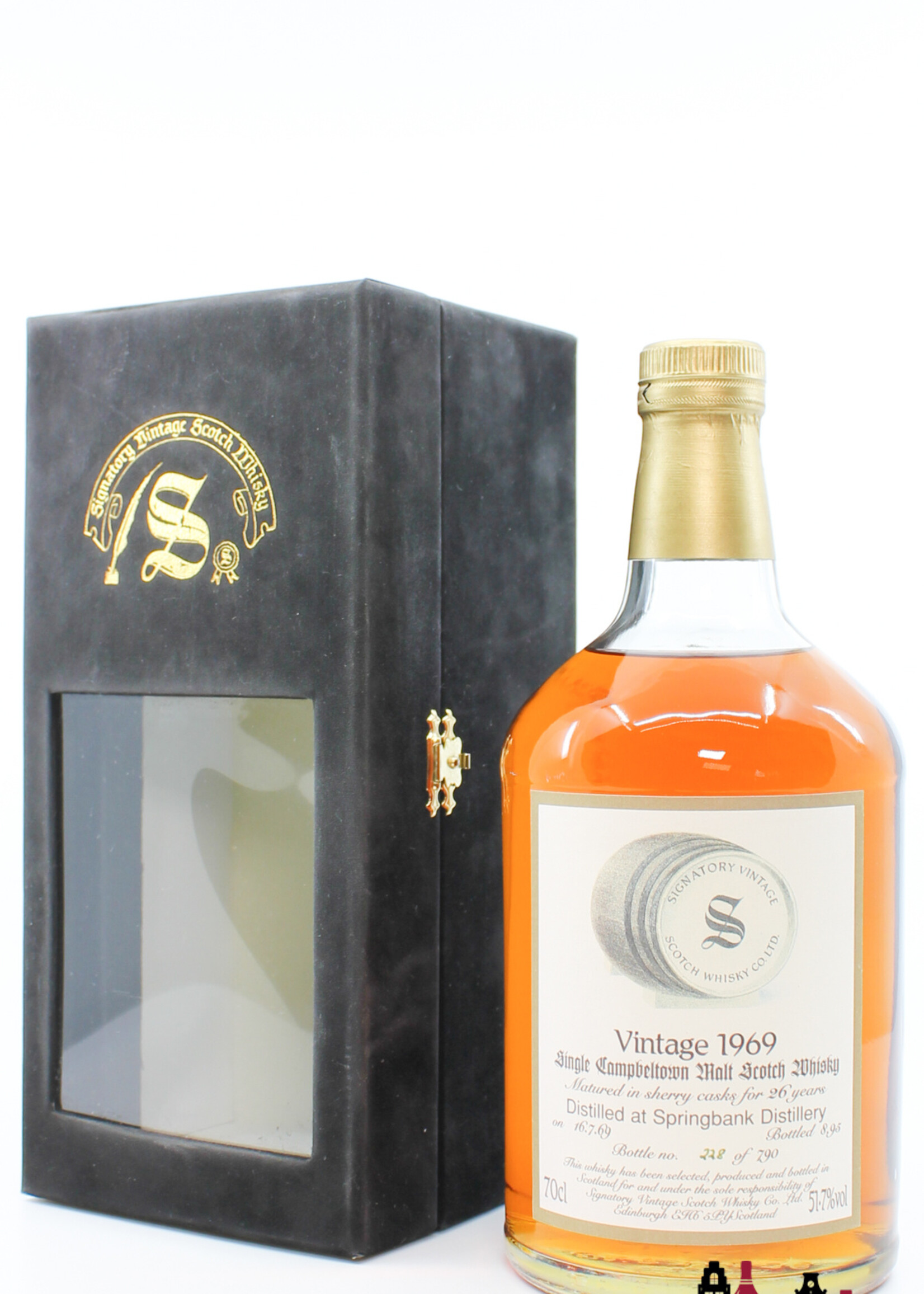 Springbank Springbank 26 Years Old 1969 1995 - Vintage Collection - Signatory Vintage 51.7% (1 Of 790)