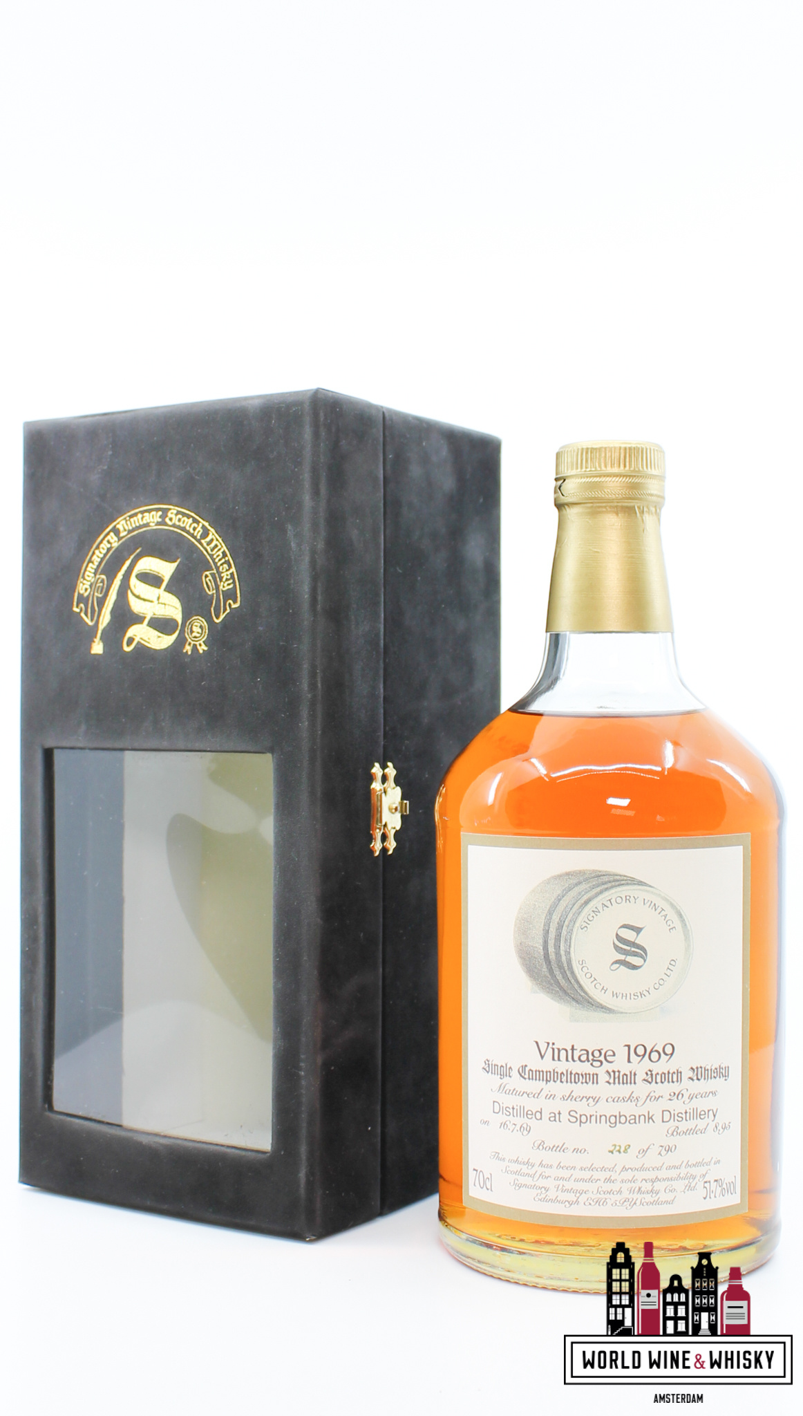 Springbank Springbank 26 Years Old 1969 1995 - Vintage Collection - Signatory Vintage 51.7% (1 Of 790)