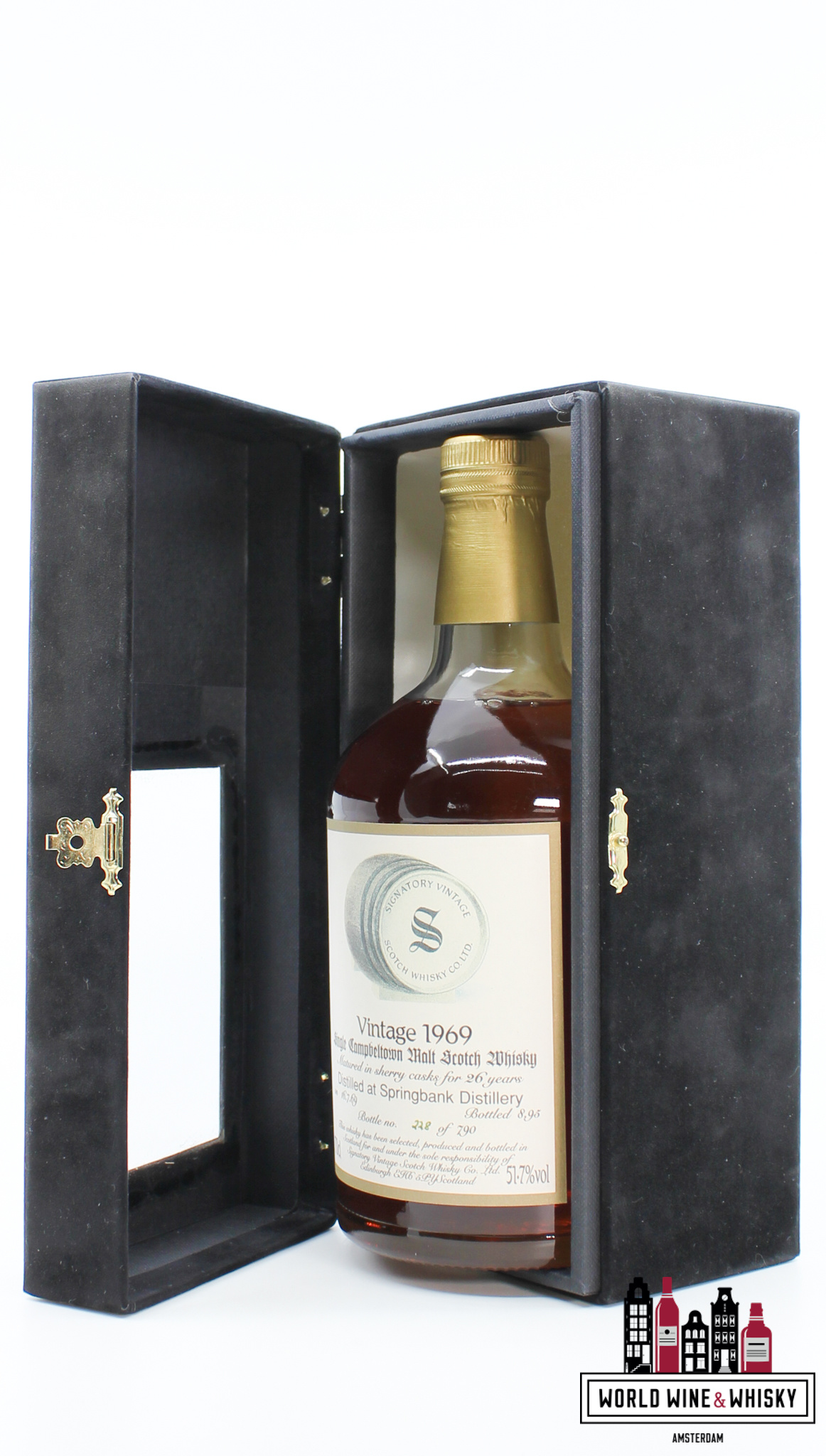 Springbank Springbank 26 Years Old 1969 1995 - Vintage Collection - Signatory Vintage 51.7% (1 Of 790)