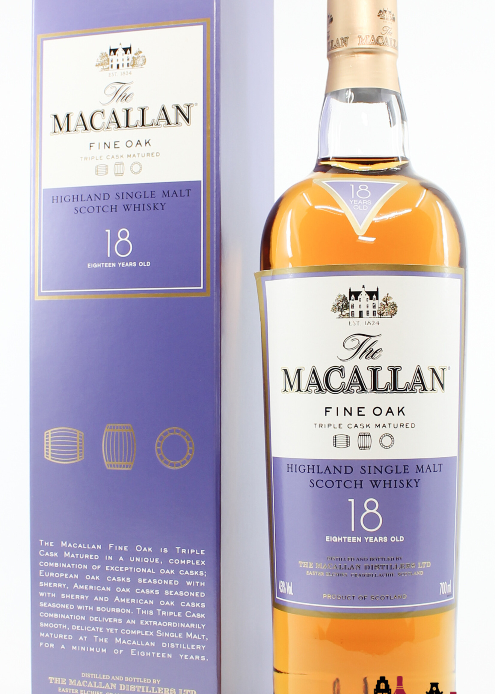 The Macallan Macallan 18 Years Old - Fine Oak Triple Cask Matured 43%