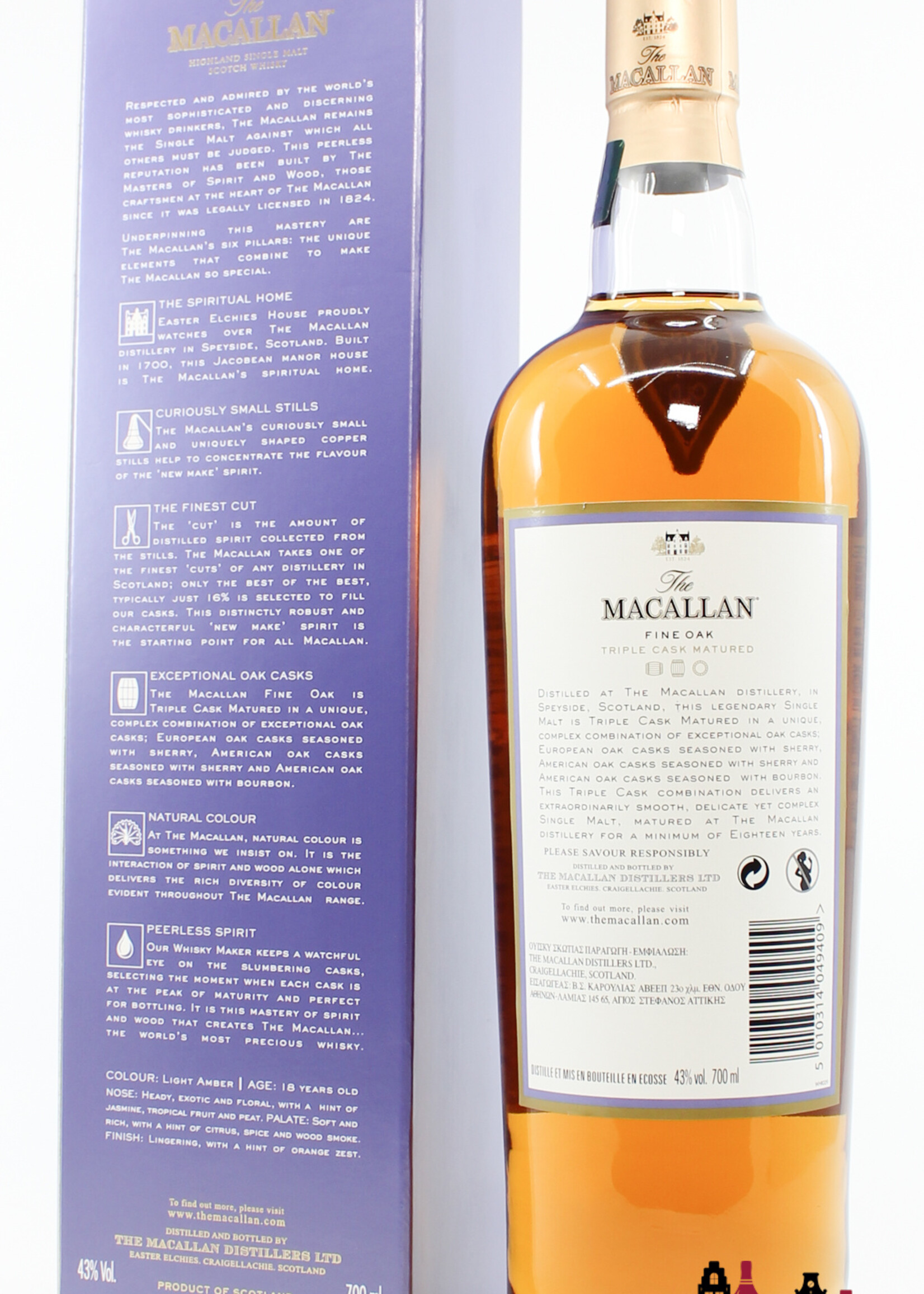 The Macallan Macallan 18 Years Old - Fine Oak Triple Cask Matured 43%