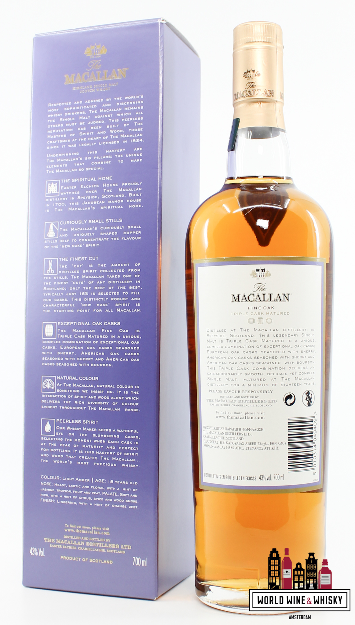 The Macallan Macallan 18 Years Old - Fine Oak Triple Cask Matured 43%
