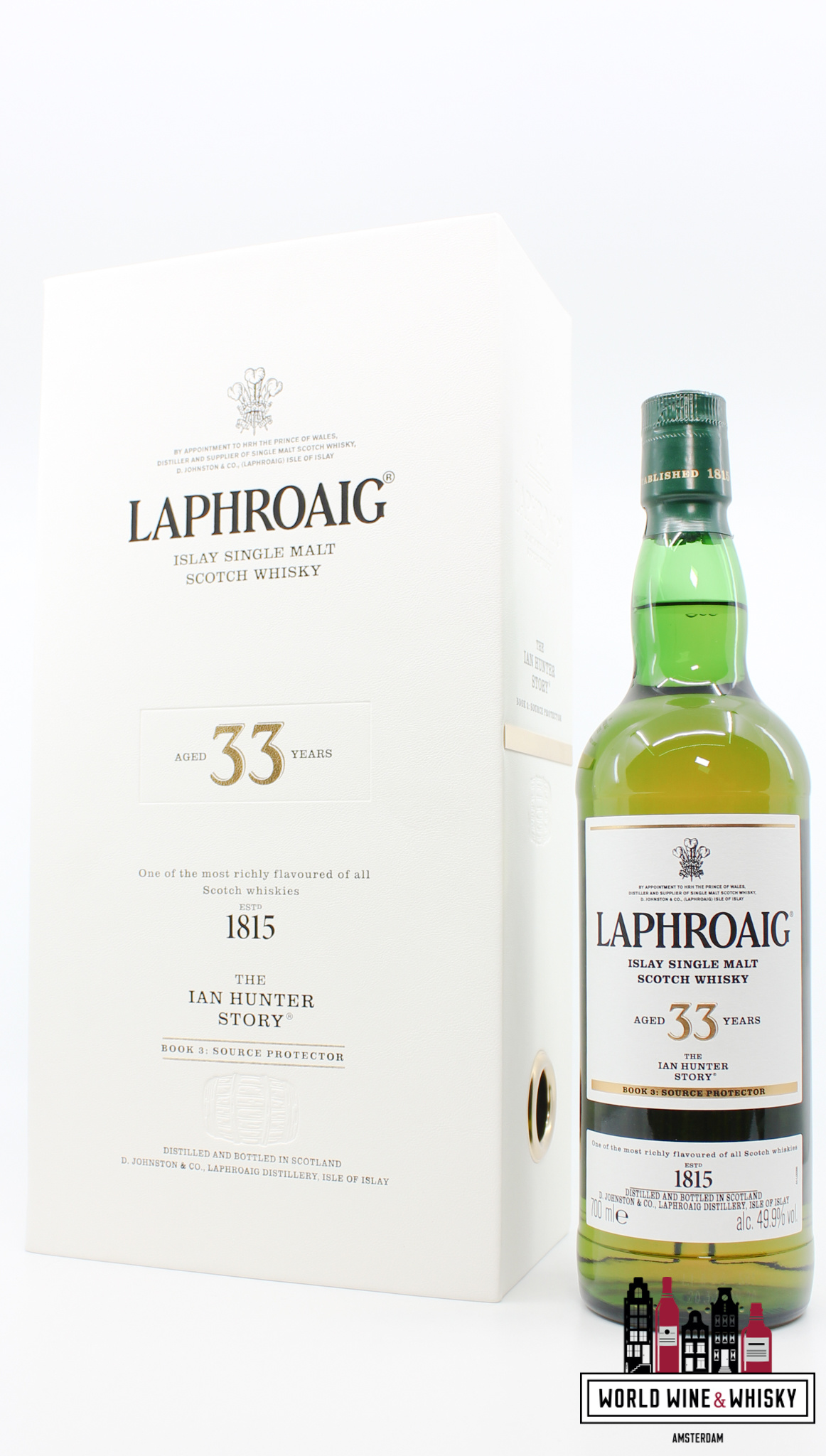 Laphroaig Laphroaig 33 Years Old 1987 2021 - The Ian Hunter Story - Book 3: Source Protector 49.9% (1 of 4800)