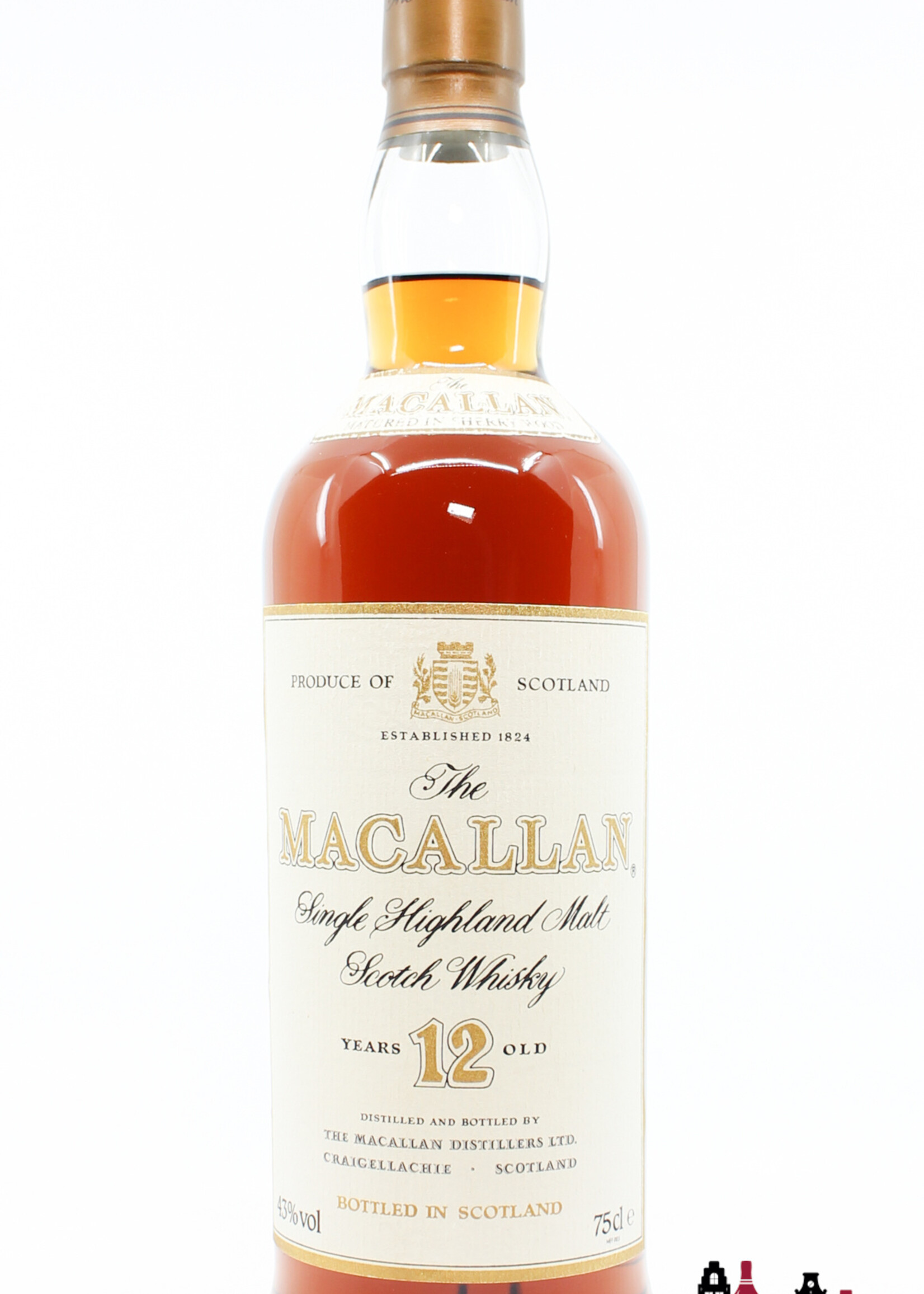 The Macallan Macallan 12 Years Old Sherry Wood - Old bottling - Supplied for Duty Free only 43% 750ml