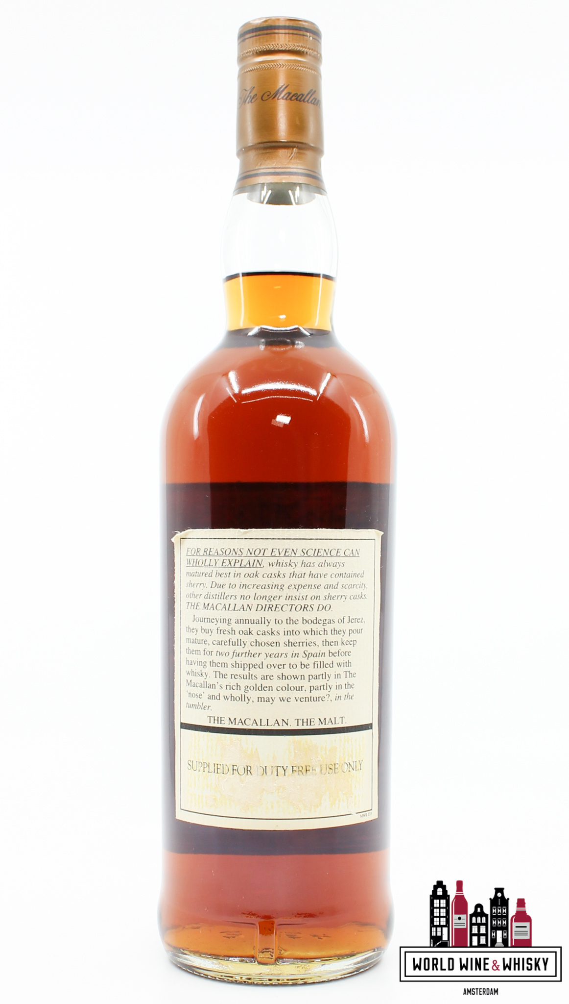 Macallan 12 Years Old Sherry Wood - Old bottling 43% 750ml Macallan 12 Years Old Sherry Wood - Old bottling 43% 750ml