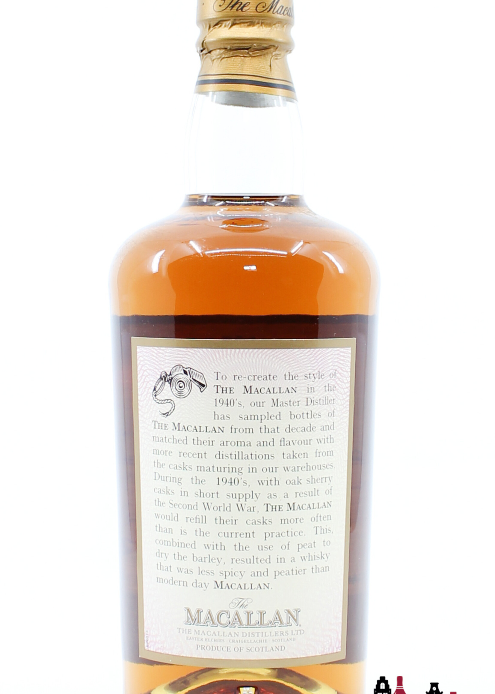 The Macallan Macallan Travel Series 1940's - Forties (bottled in 2001) 40% 500ml