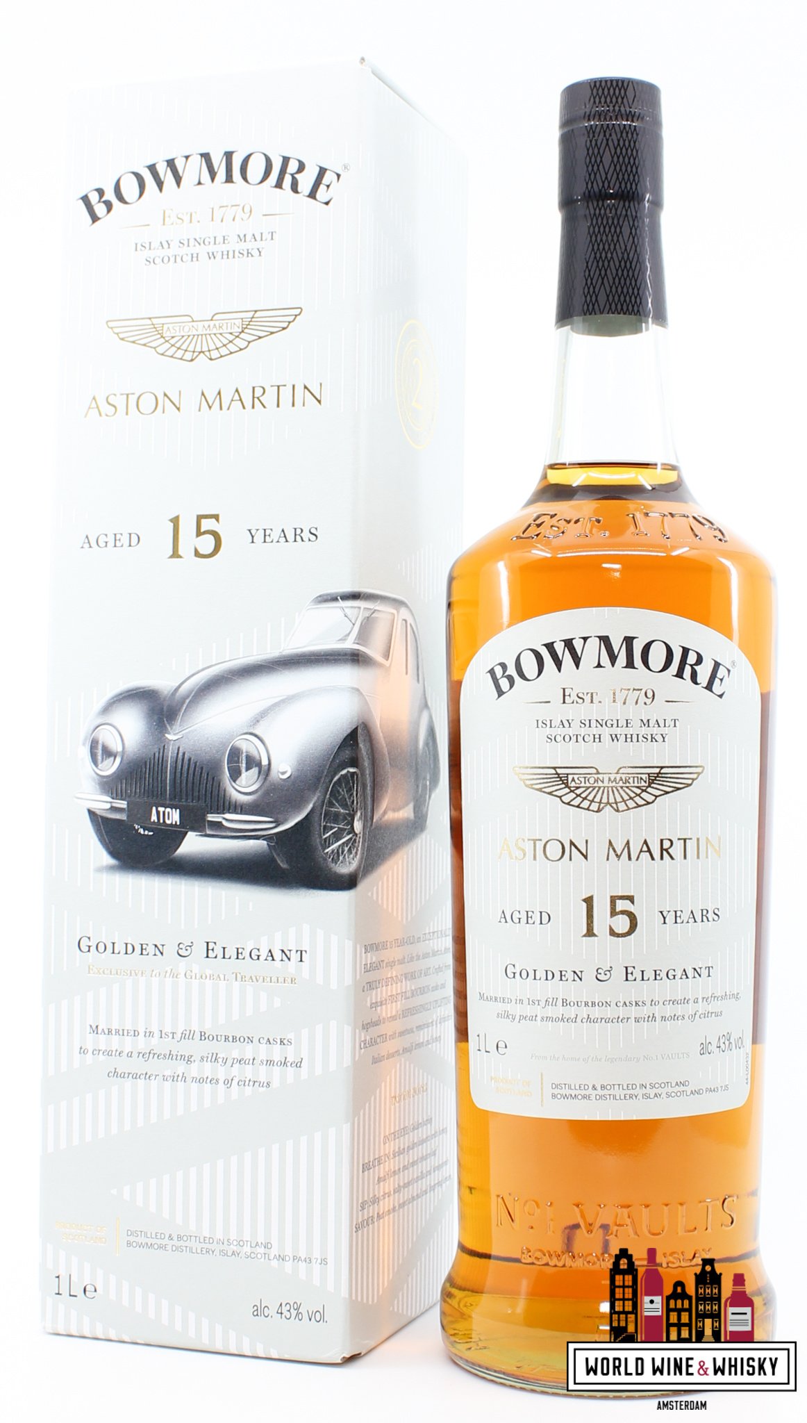 Bowmore 15 Years Old 2021 Aston Martin Edition - Golden & Elegant