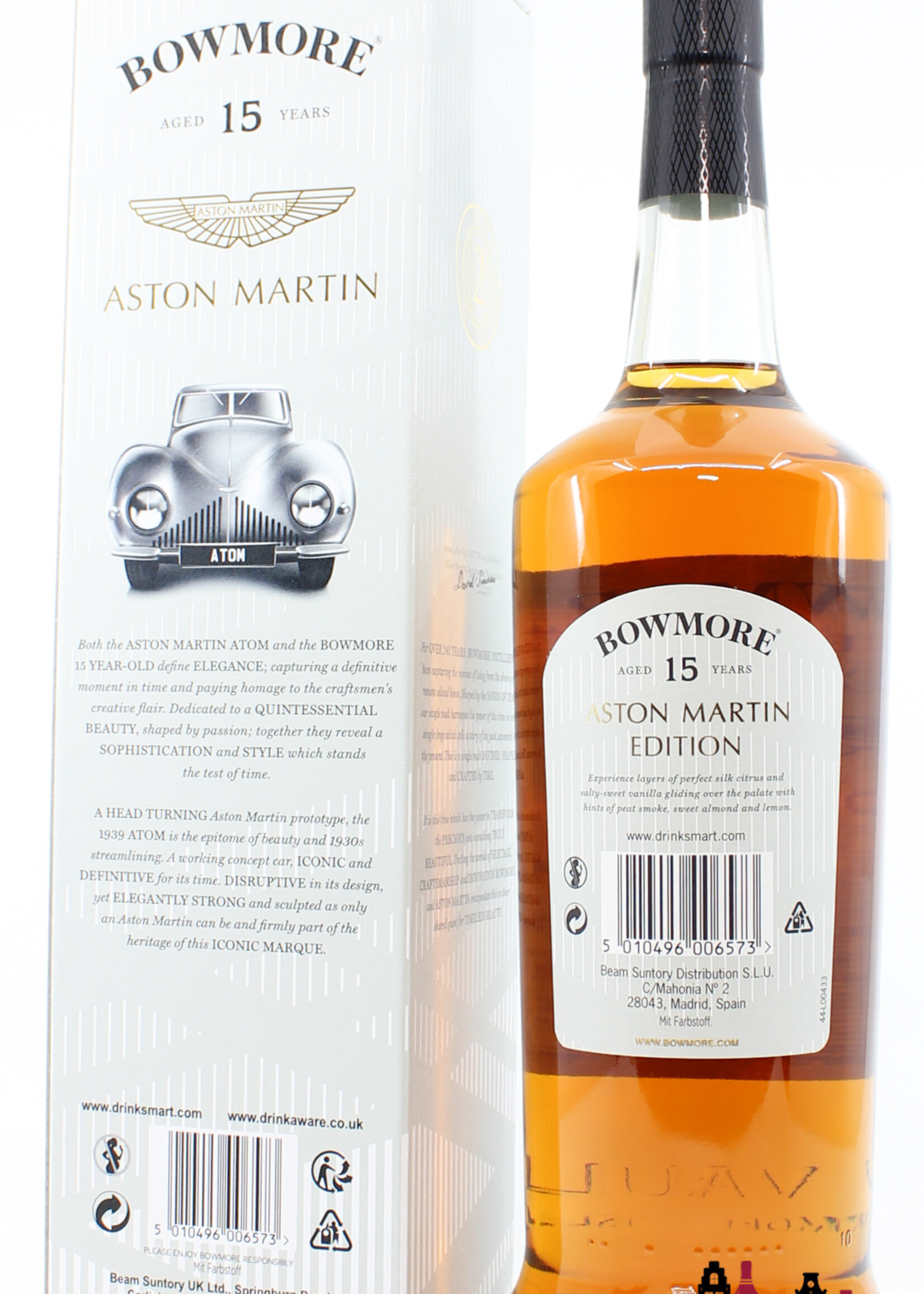 Bowmore Bowmore 15 Years Old 2021 - Aston Martin Edition - Golden & Elegant - Travel Exclusive 43%