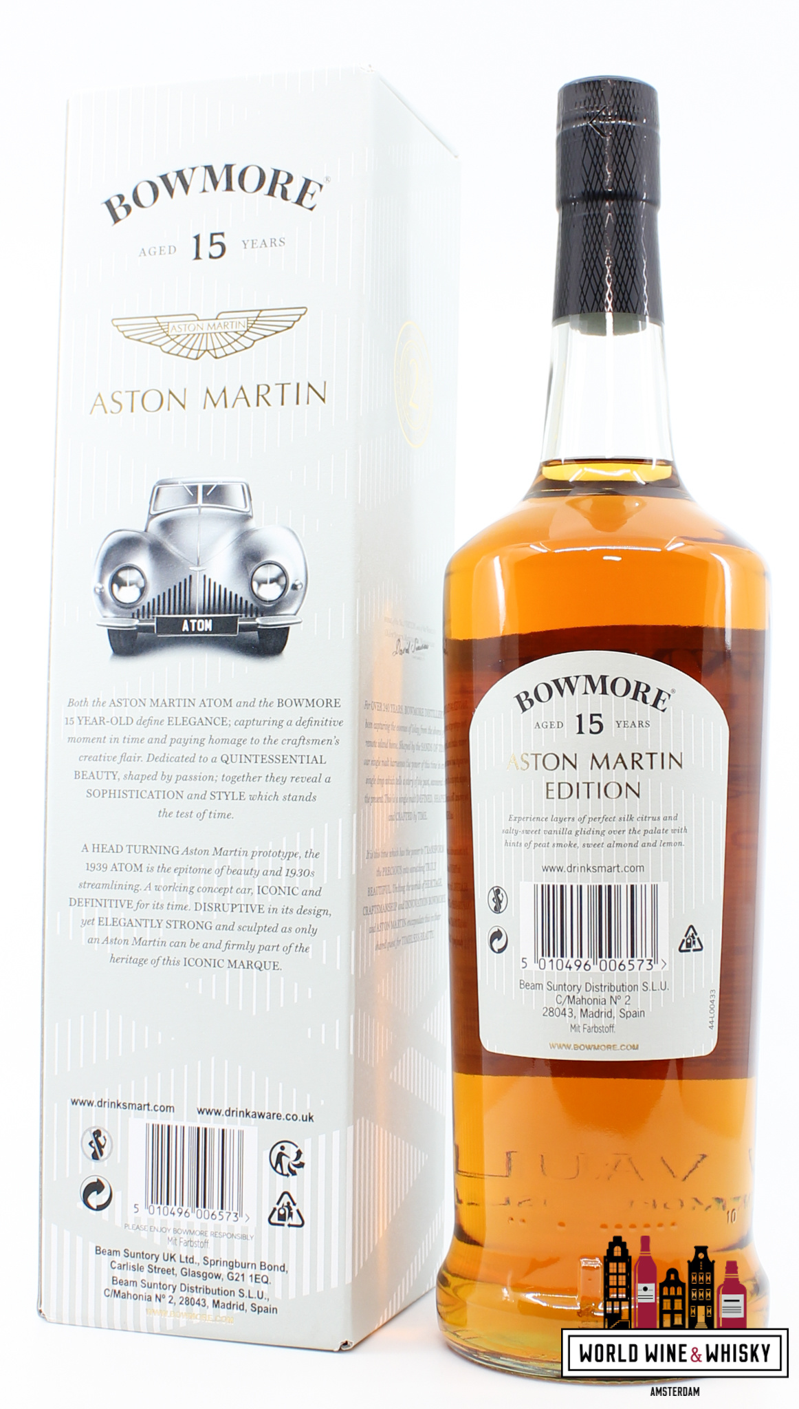 Bowmore Bowmore 15 Years Old 2021 - Aston Martin Edition - Golden & Elegant - Travel Exclusive 43%