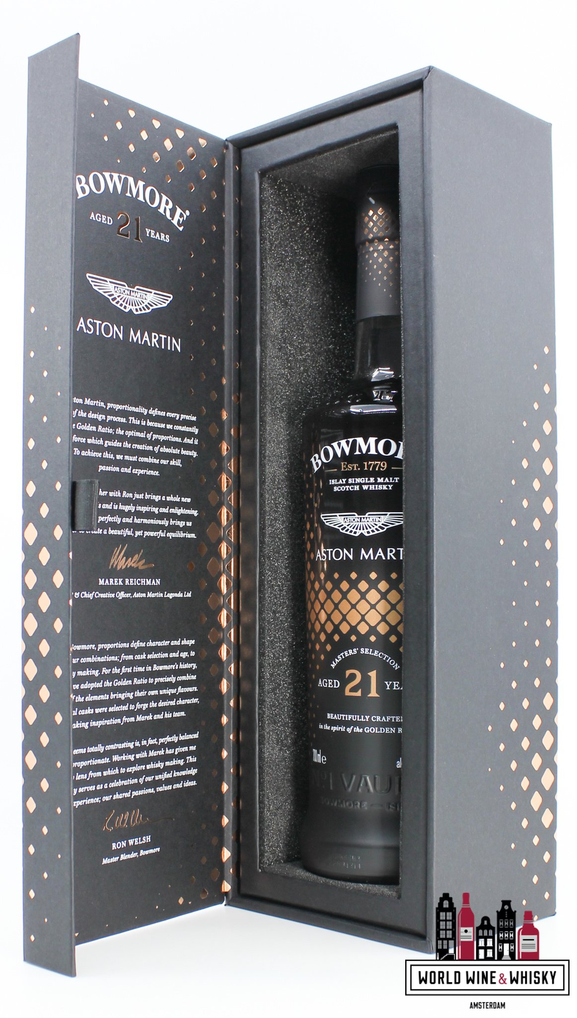 Bowmore Bowmore 21 Years Old 2021 - Aston Martin Edition - Masters' Selection 51.8% (1 of 12000)