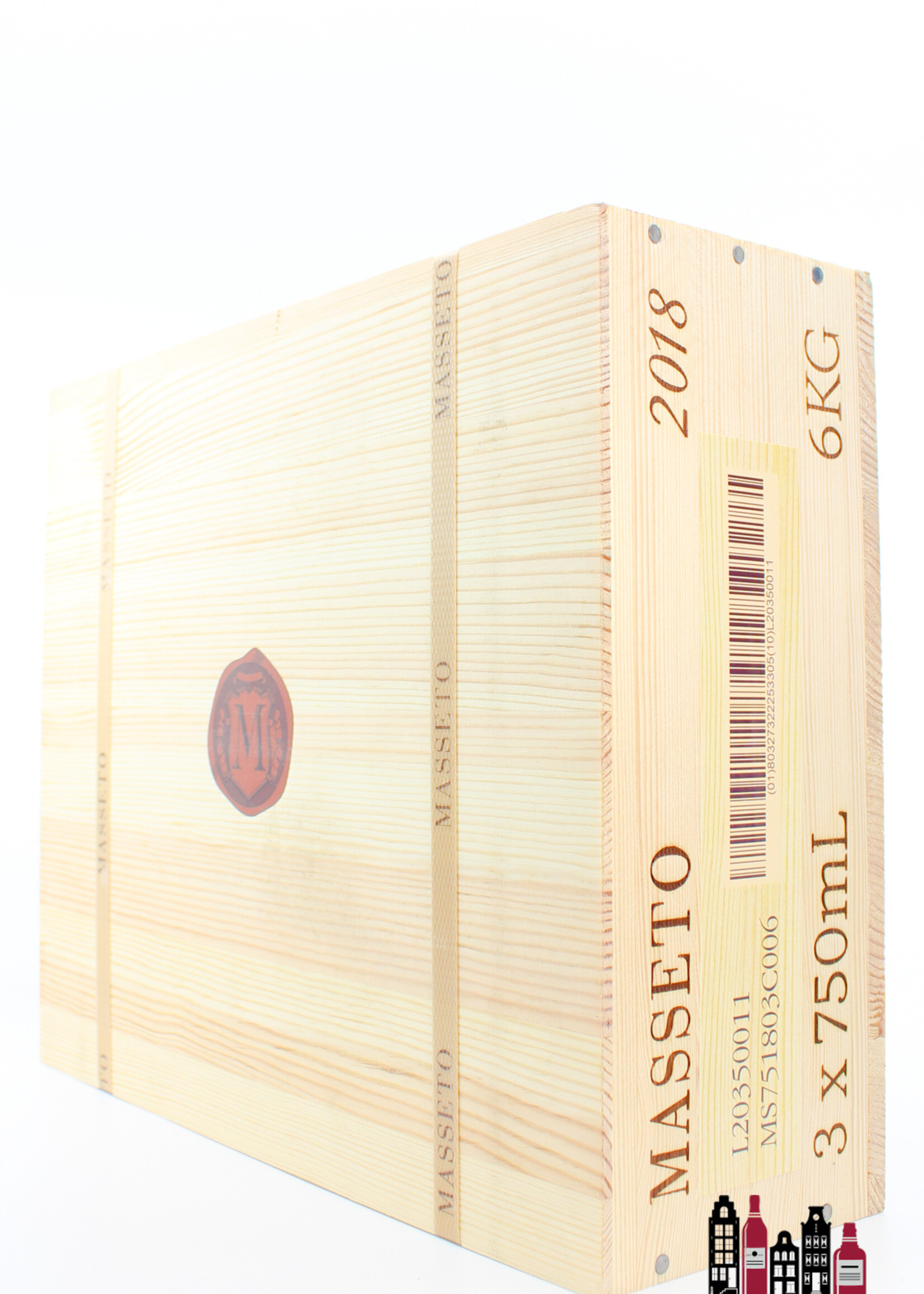 Masseto Masseto 2018 - Tenuta dell Ornellaia (3-bottles OWC)