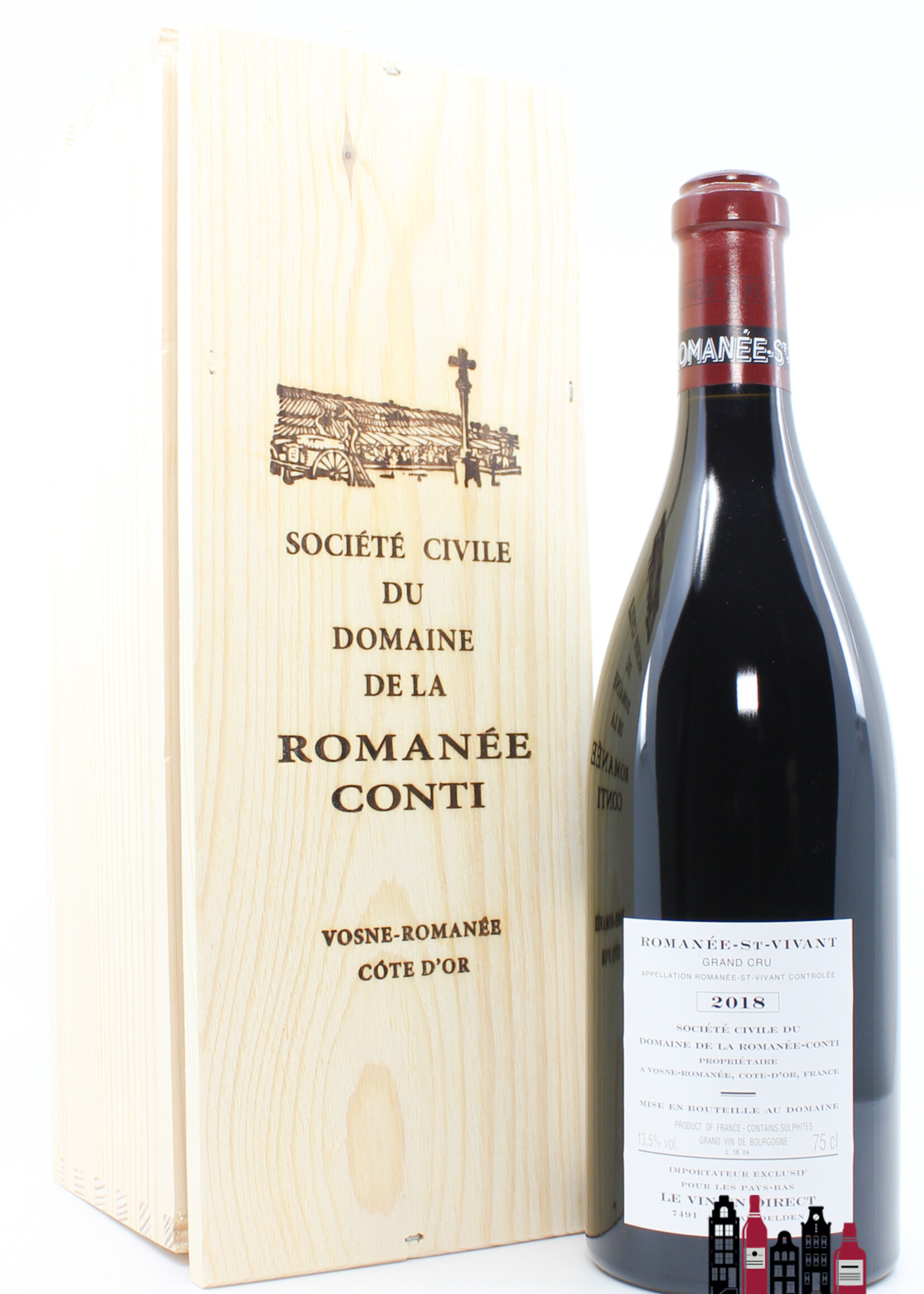 Domaine de la Romanée Conti Domaine de la Romanée-Conti (DRC) - Romanée-St-Vivant 2018 (in OWC)