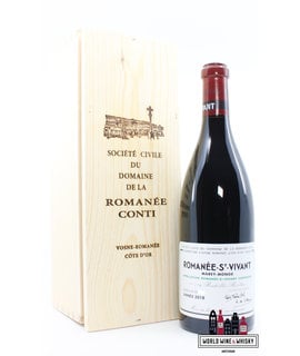 Domaine de la Romanée Conti Domaine de la Romanée-Conti (DRC) - Romanée-St-Vivant 2018 (in OWC)