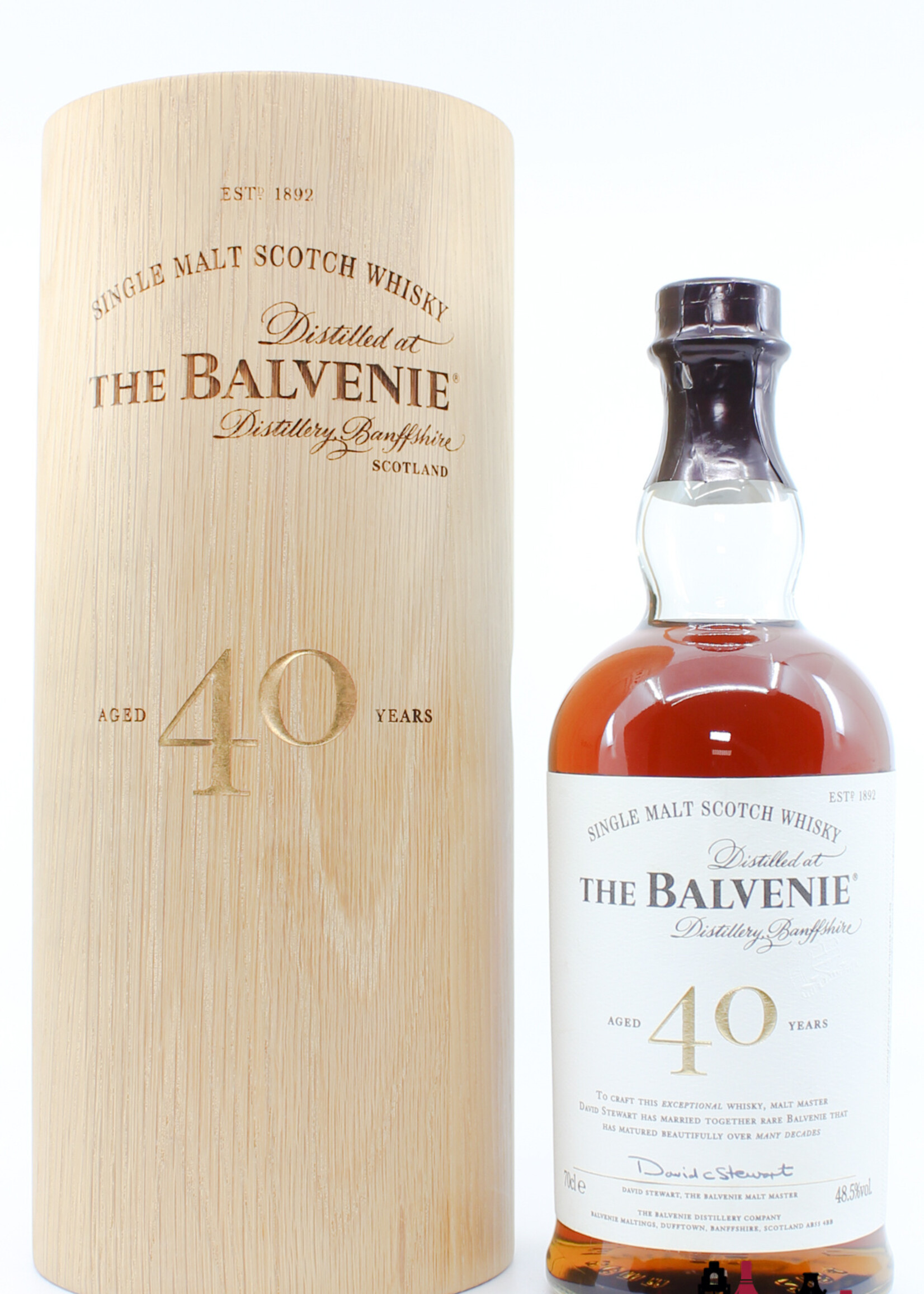 Balvenie The Balvenie 40 Years Old - Batch 7 48.5% (full set)