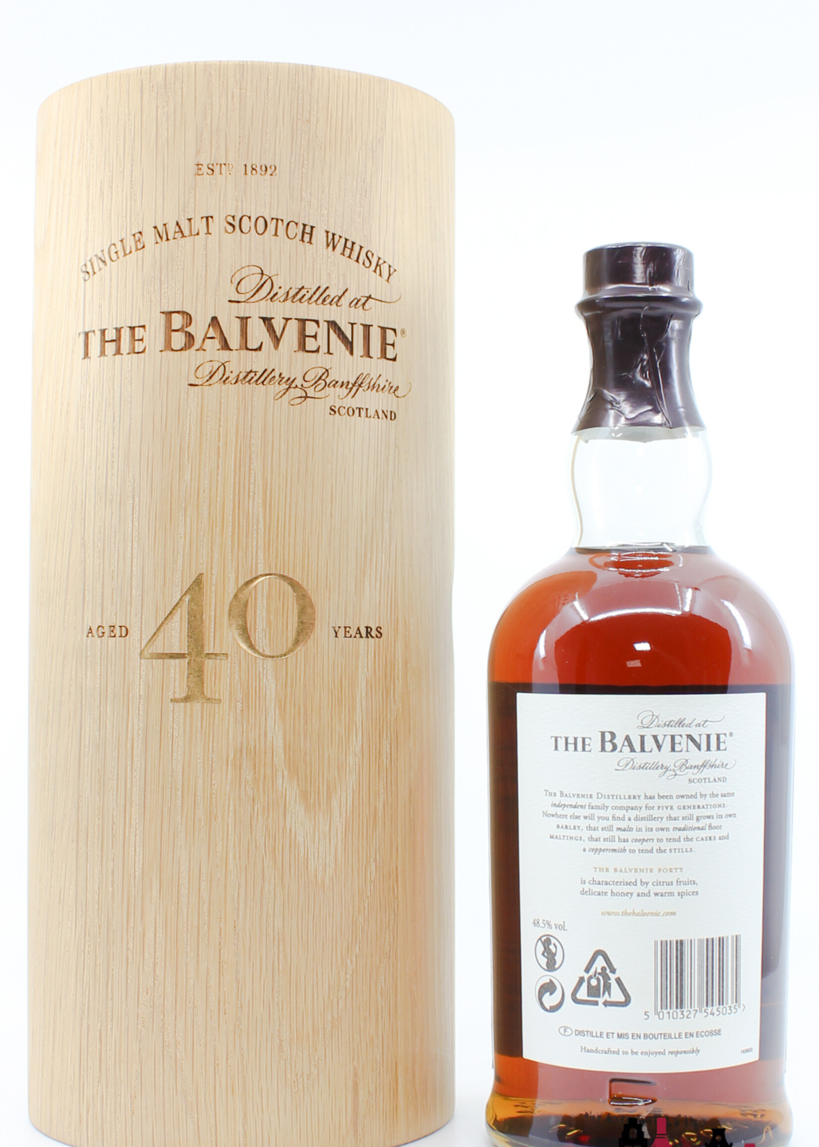 Balvenie The Balvenie 40 Years Old - Batch 7 48.5% (full set)