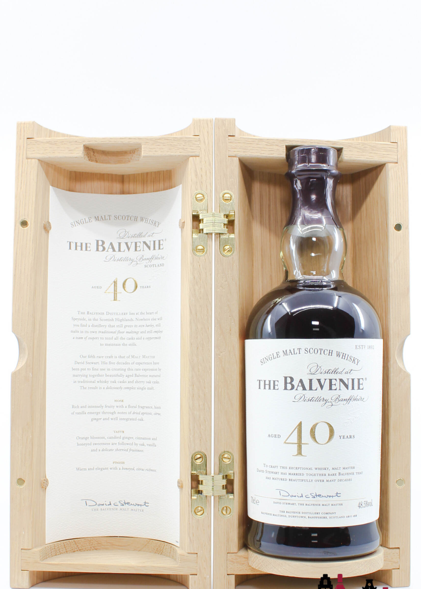 Balvenie The Balvenie 40 Years Old - Batch 7 48.5% (full set)