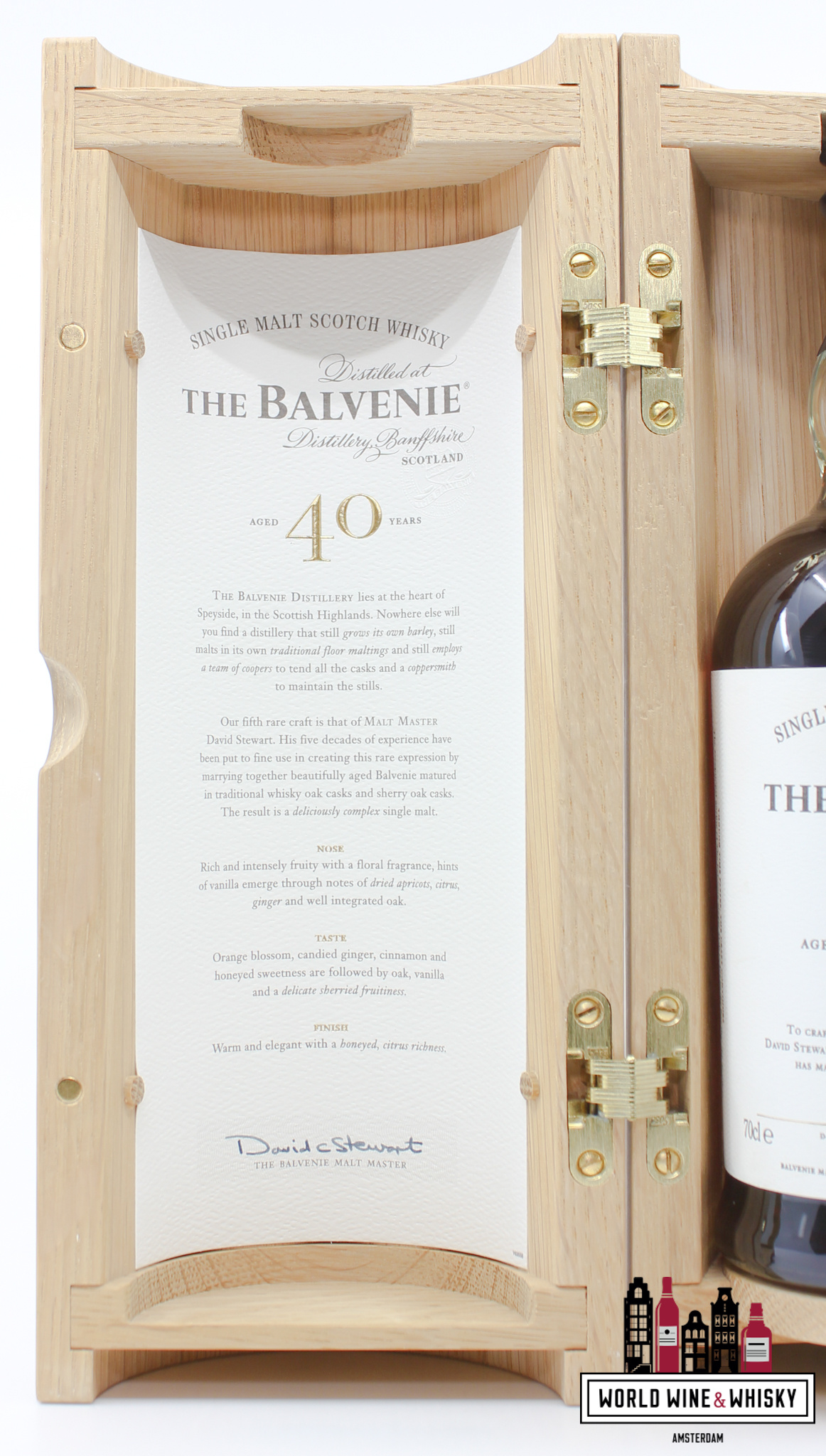 Balvenie The Balvenie 40 Years Old - Batch 7 48.5% (full set)