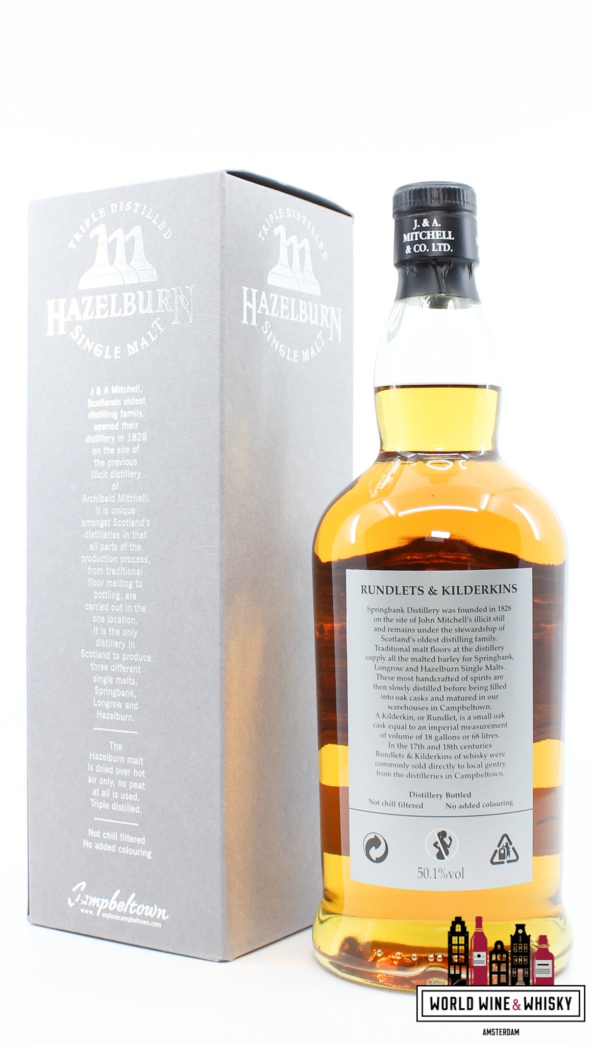 Springbank Hazelburn 10 Years Old 2003 2014 - Rundlets & Kilderkins (Springbank) 50.1% (1 of 12000)