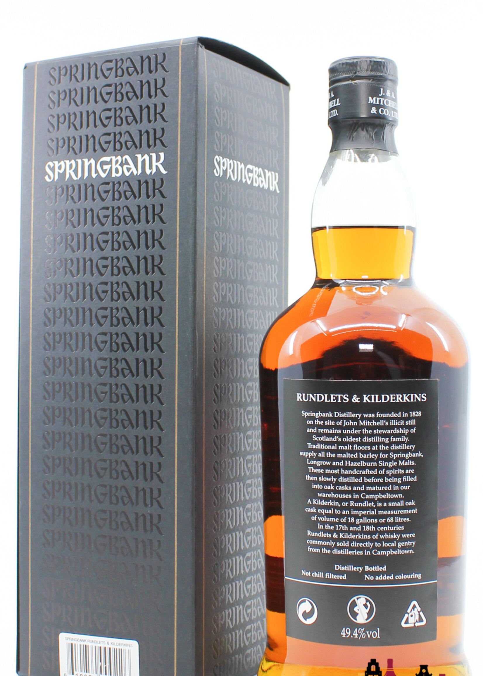 Springbank Springbank 10 Years Old 2001 2012 - Rundlets & Kilderkins 49.4% (1 of 9000)