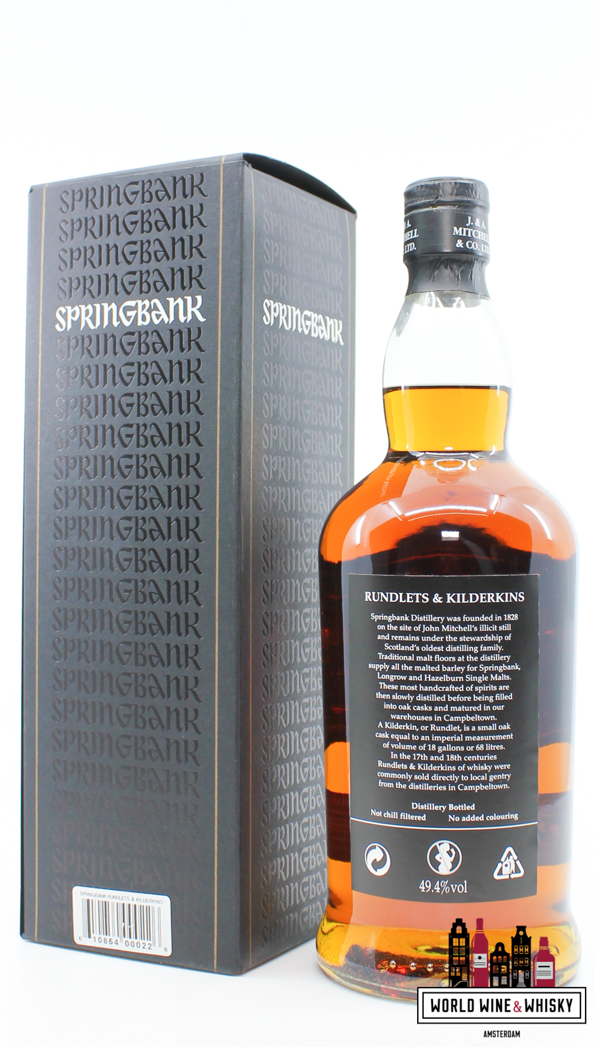 Springbank Springbank 10 Years Old 2001 2012 - Rundlets & Kilderkins 49.4% (1 of 9000)