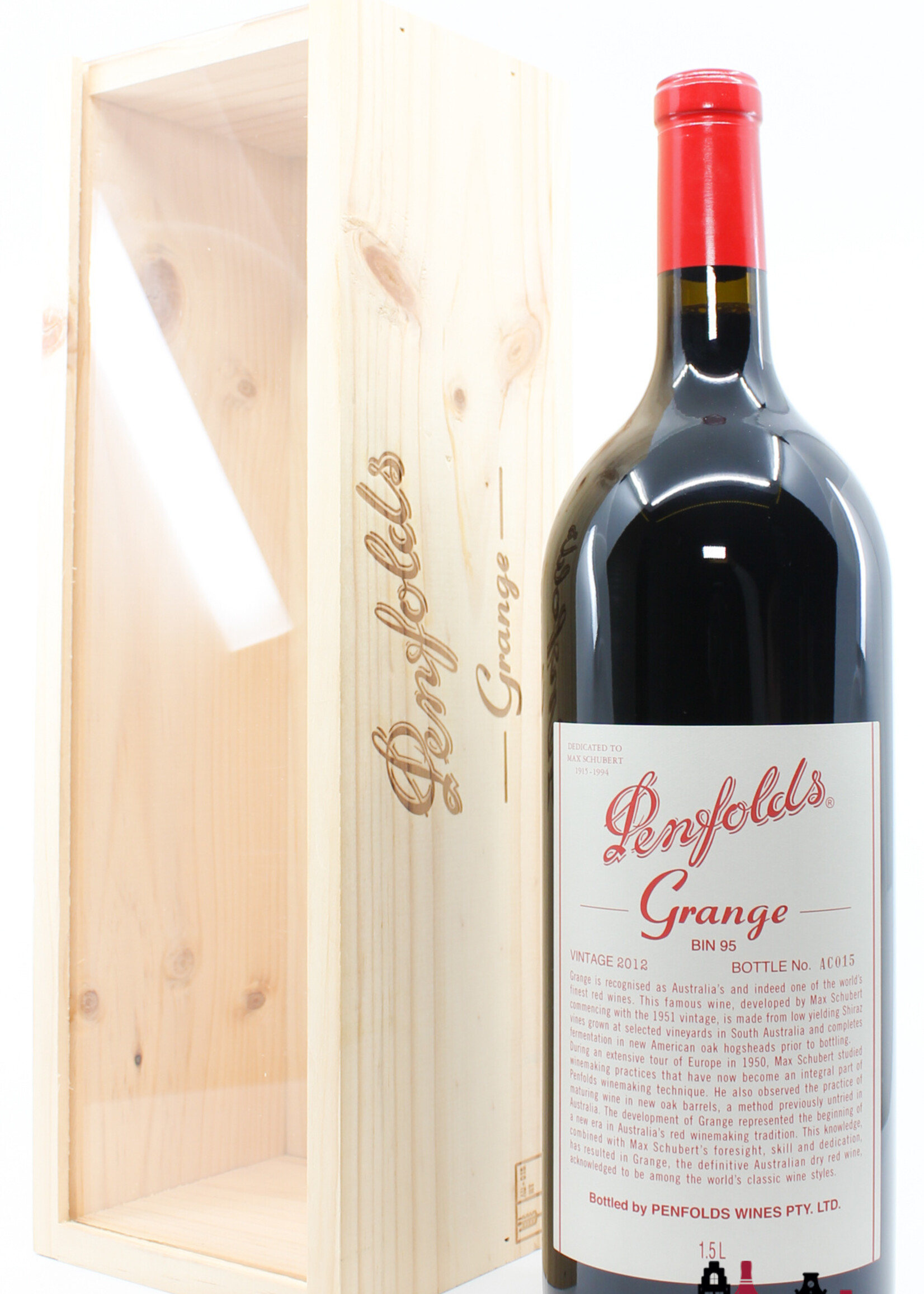 Penfolds Penfolds Grange Bin 95 2012 Magnum - 1,5 Liter (In OWC)