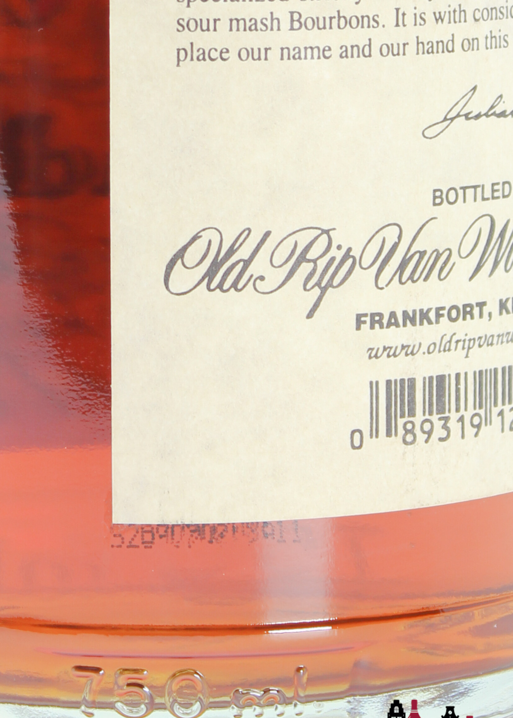 Old Rip Van Winkle Old Rip Van Winkle 10 Years Old - Handmade Bourbon 45% (90 Proof) 750ml