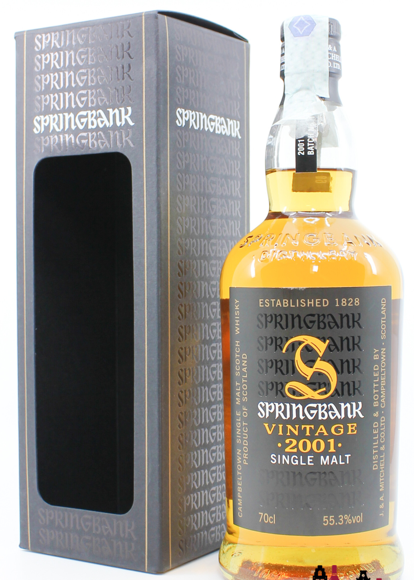 Springbank Springbank 8 Years Old 2001 2009 - Vintage Batch 1 55.3% (1 of 6000)