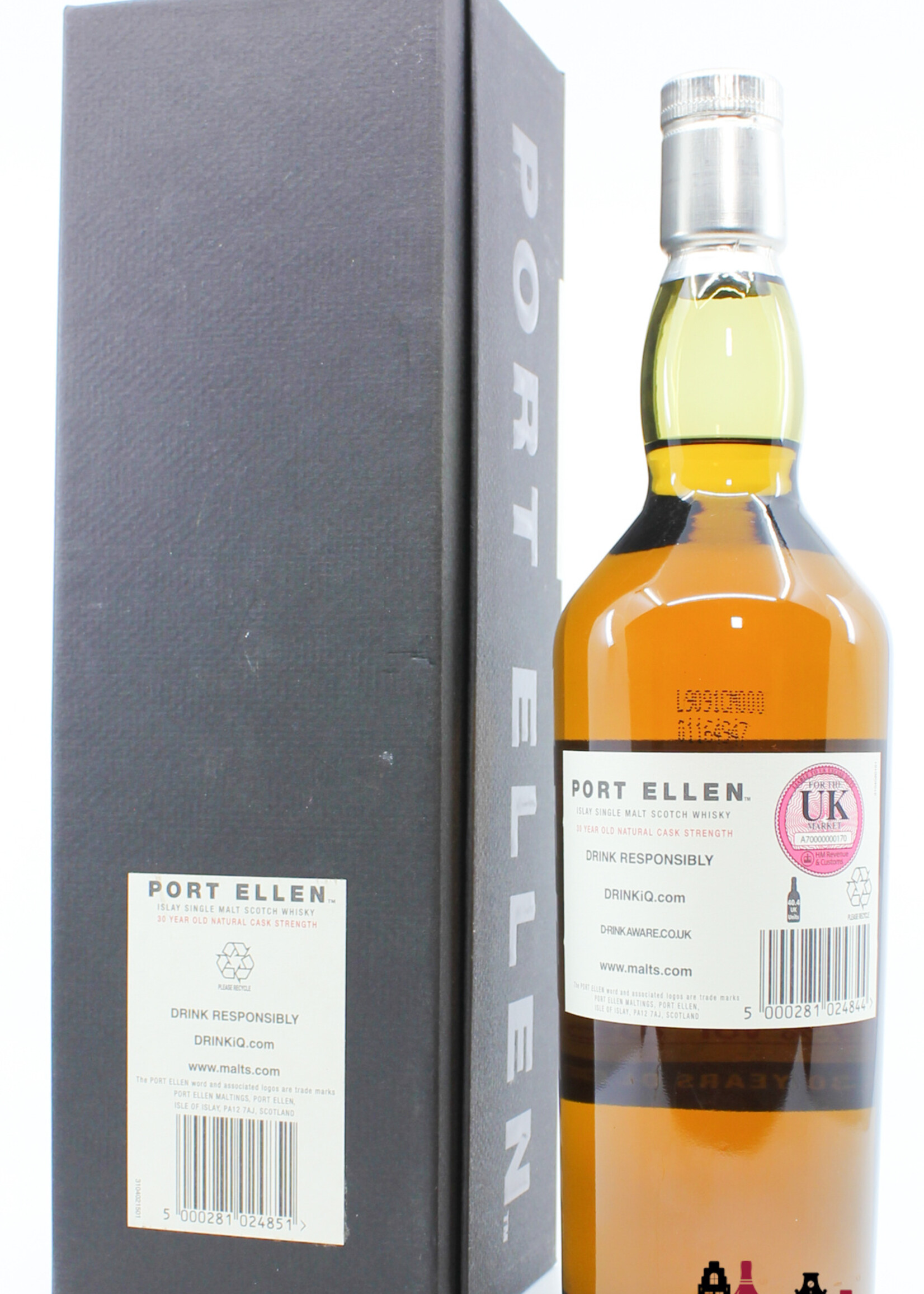 Port Ellen Port Ellen 30 Years Old 1979 2009 - 9th Release - 1 Of 5916 57.7% (Closed Distillery)