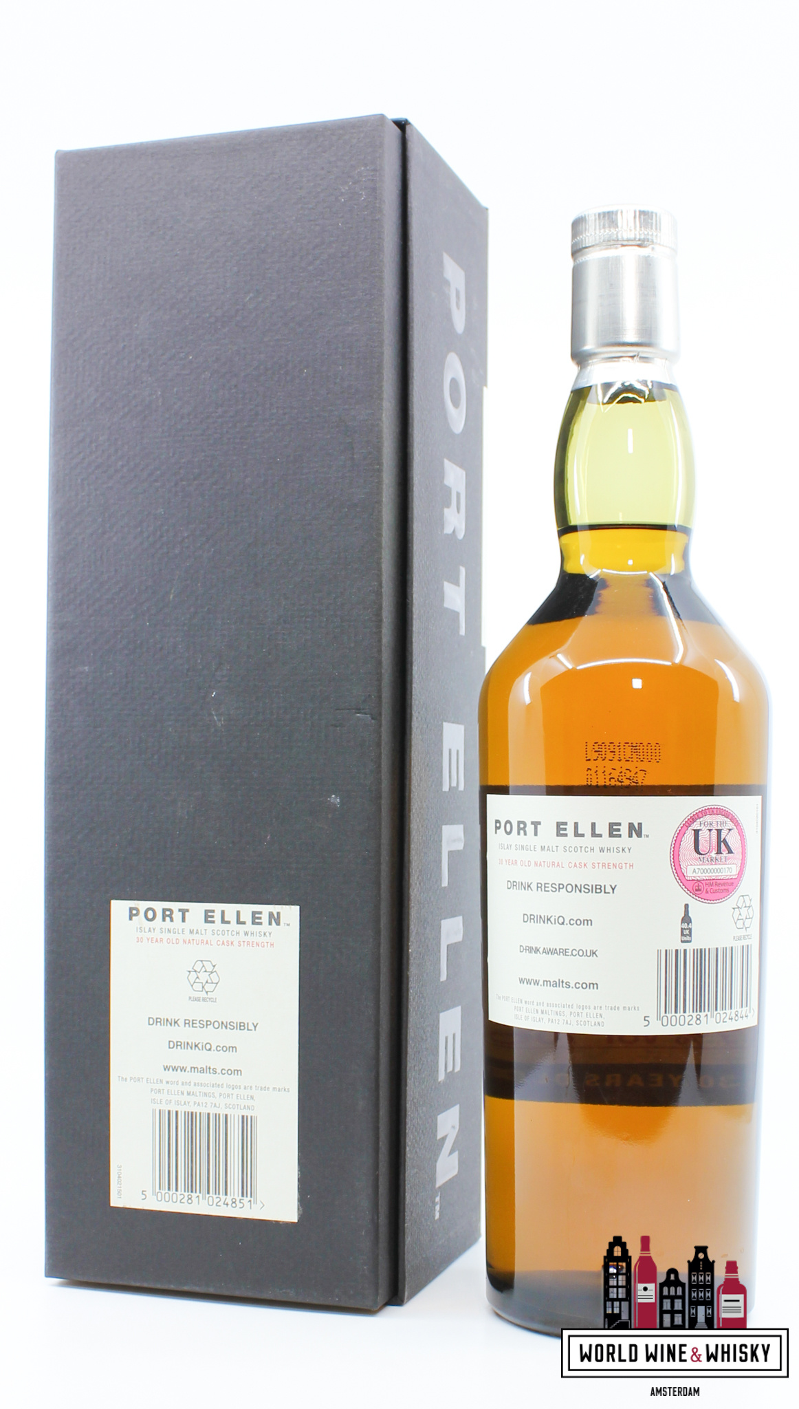 Port Ellen Port Ellen 30 Years Old 1979 2009 - 9th Release - 1 Of 5916 57.7% (Closed Distillery)