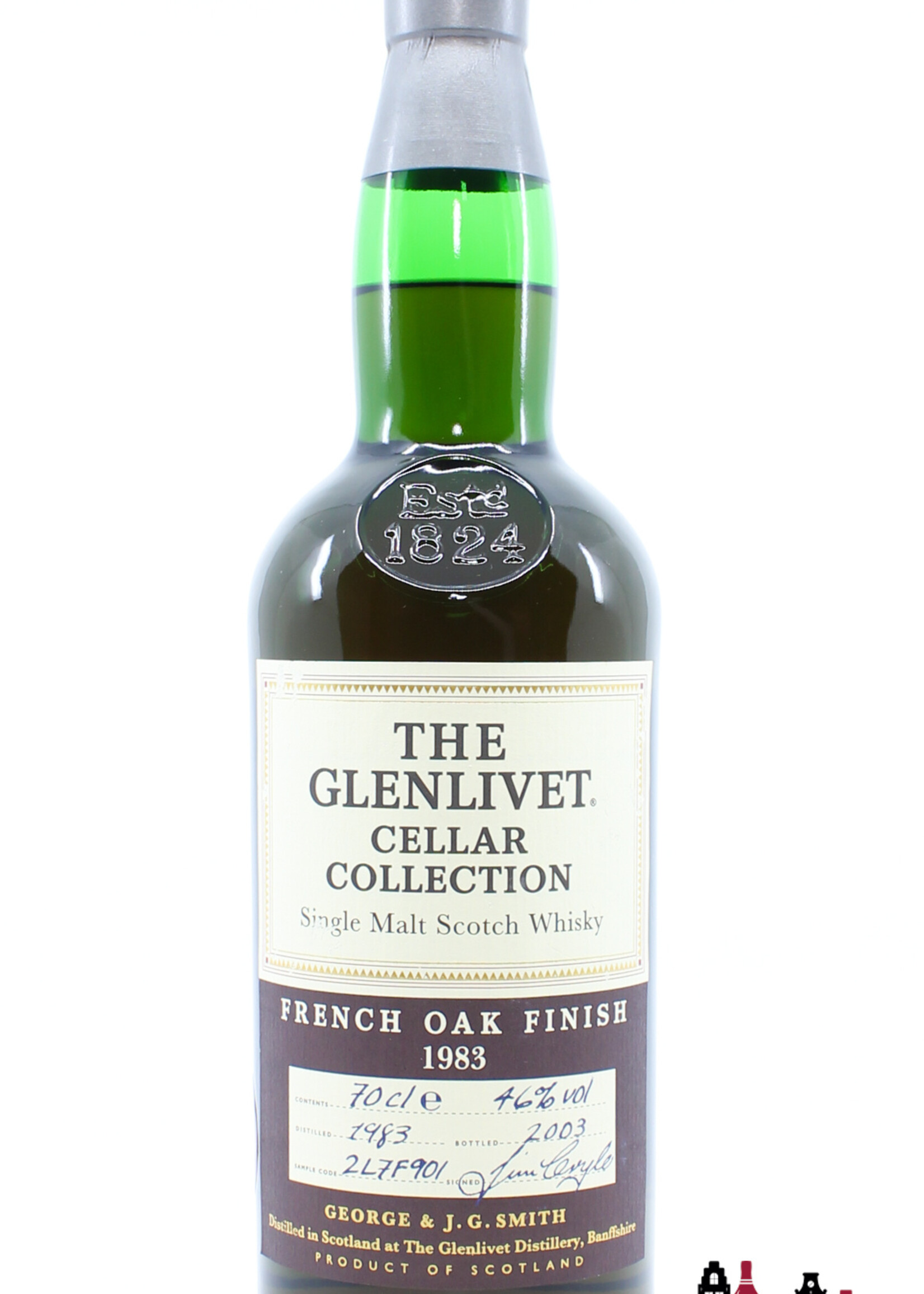 Glenlivet Glenlivet 20 Years Old 1983 2003 Cellar Collection 46%