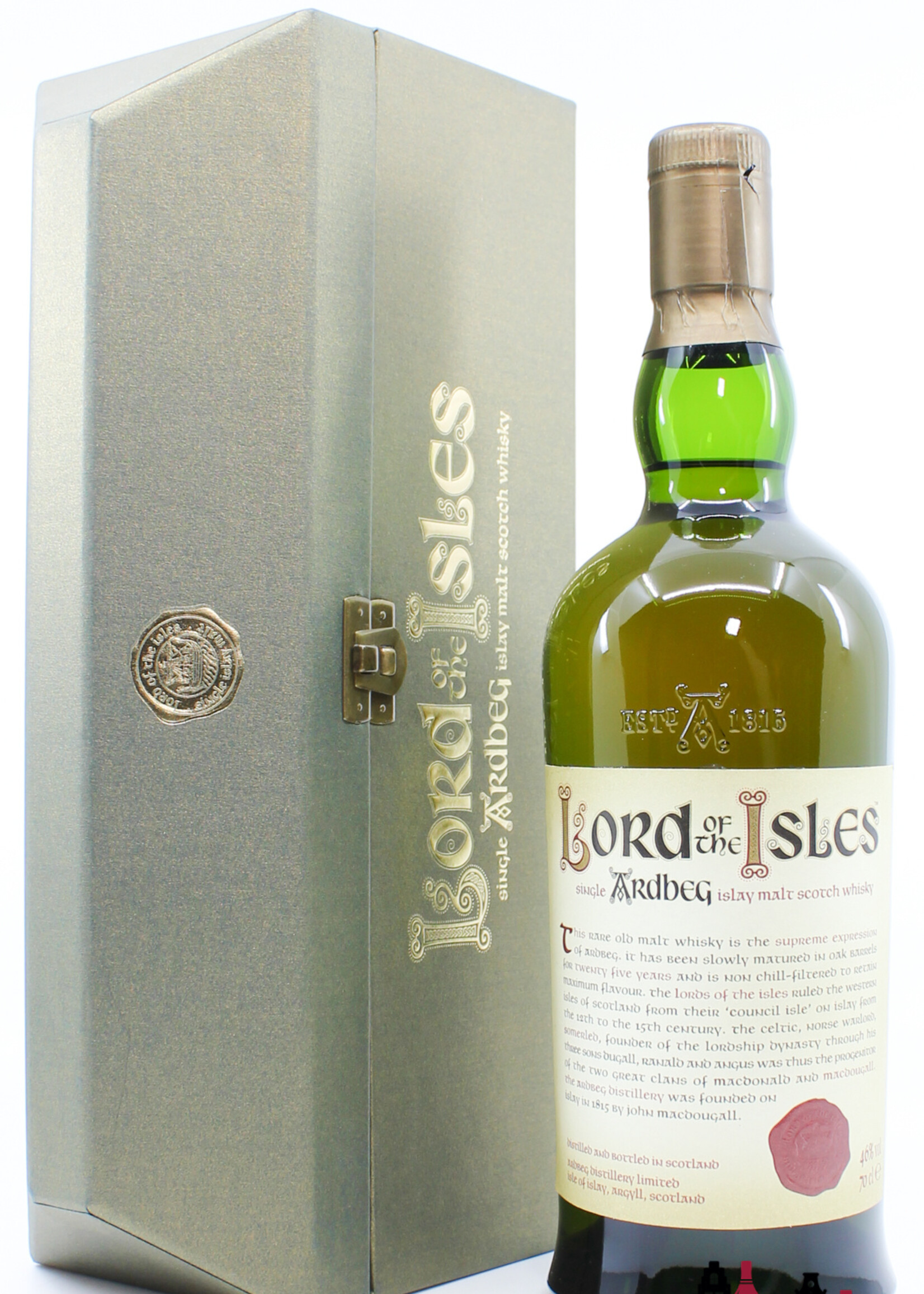 Ardbeg Ardbeg 25 Years Old 2002 - Lord of the Isles 46% (in luxury case)