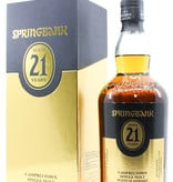 Springbank 21 Years Old 2021 Limited Edition Black/Gold 46% 1 Of