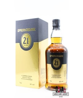 Springbank Springbank 21 Years Old 2021 - Limited Edition - Black/Gold Edition 46% (1 of 3600) - New