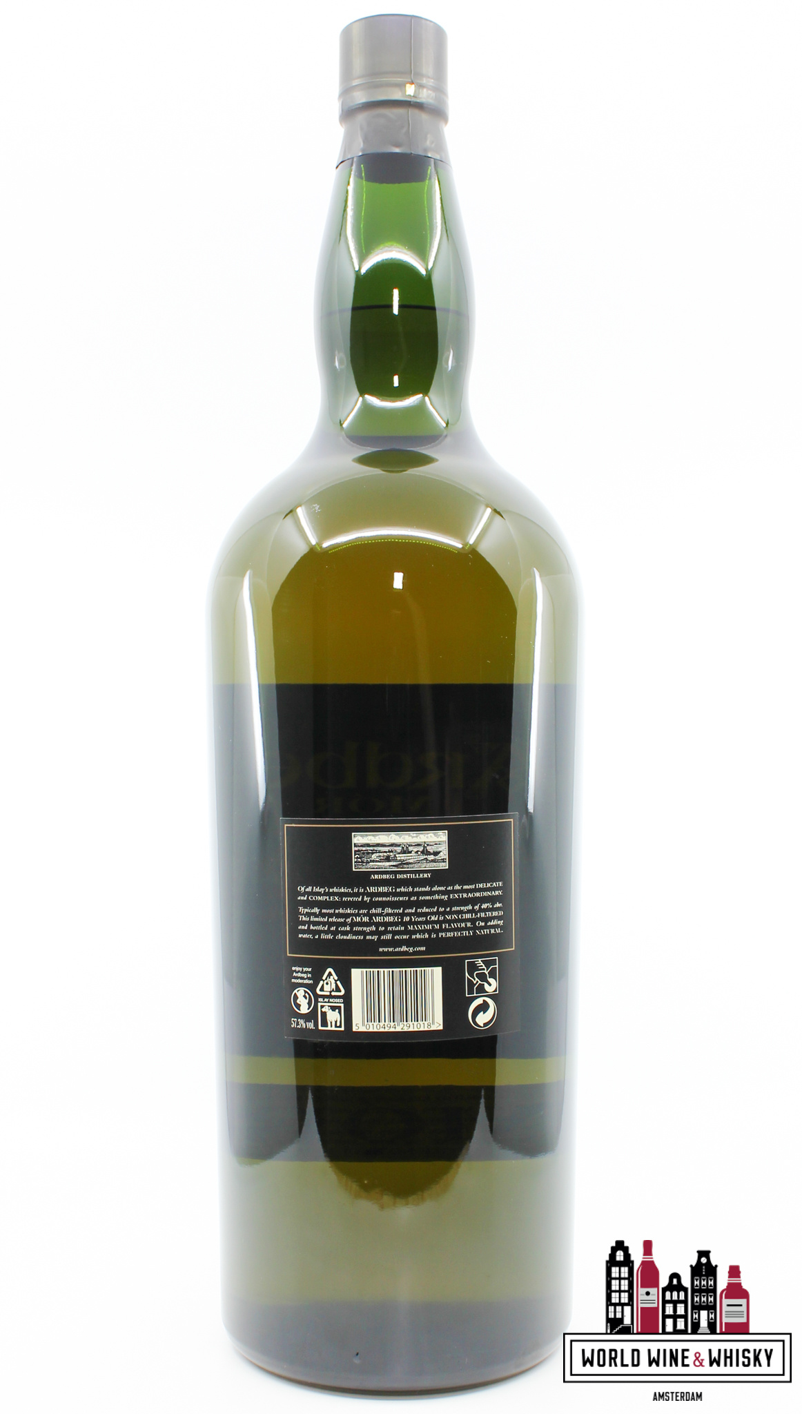 Ardbeg Ardbeg 10 Years Old 1997 2007 - Mór - TEN - 4500 ml / 4.5 liter 57.3% (1 of 1000)