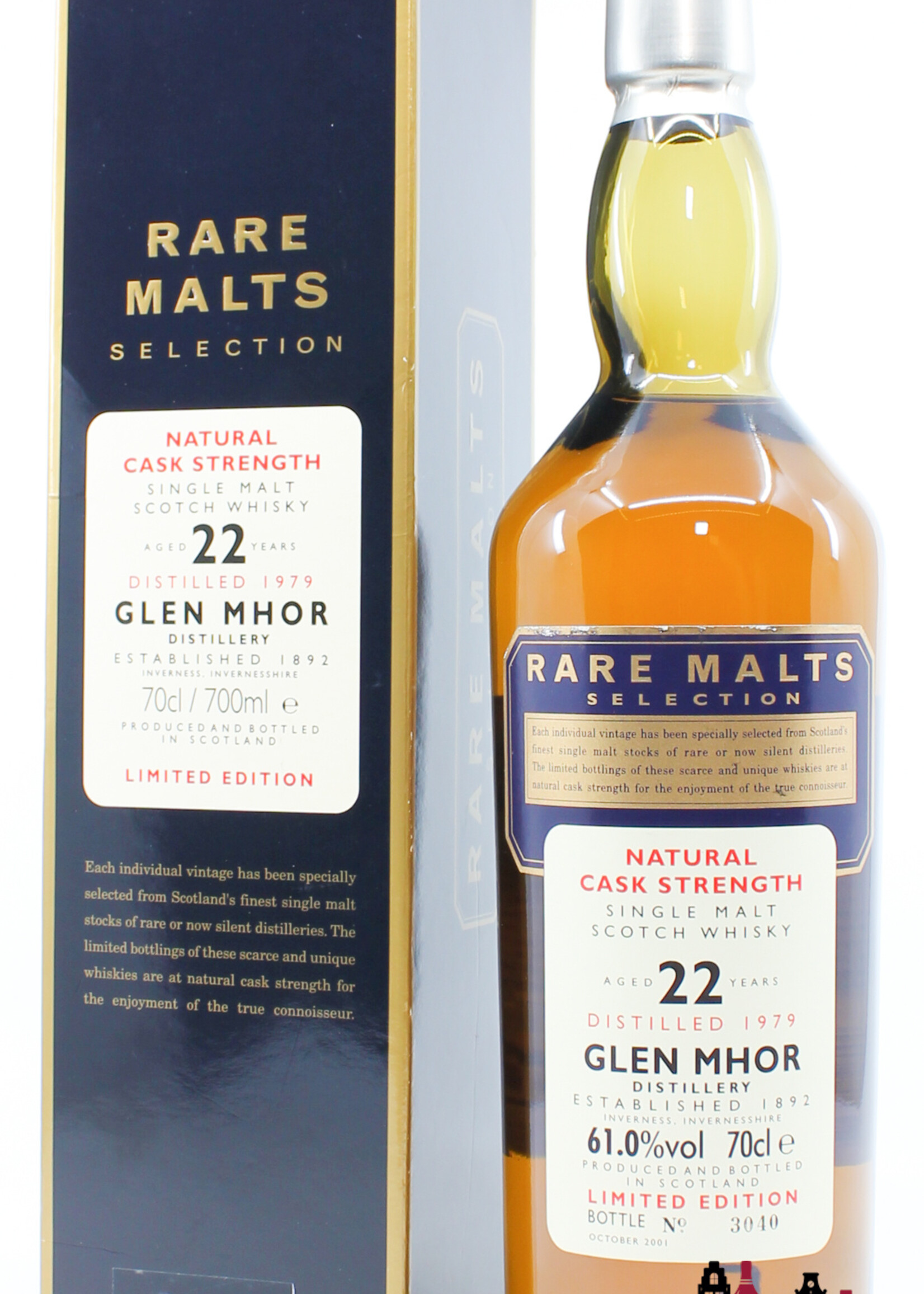 Glen Mhor Glen Mhor 22 Years Old 1979 2001 Rare Malts Selection 61.0% (closed distillery)