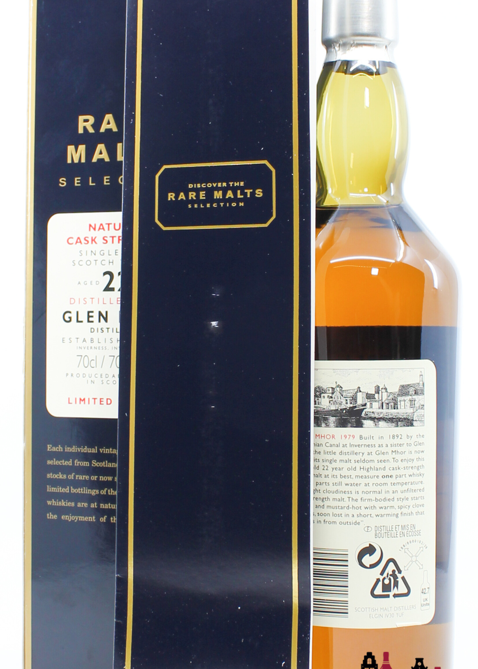 Glen Mhor Glen Mhor 22 Years Old 1979 2001 Rare Malts Selection 61.0% (closed distillery)
