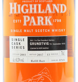 Highland Park Highland Park 13 Years Old 2003 2017 - Cask 5715 - Single Cask Series - Grundtvig 61.3% (1 of 624)