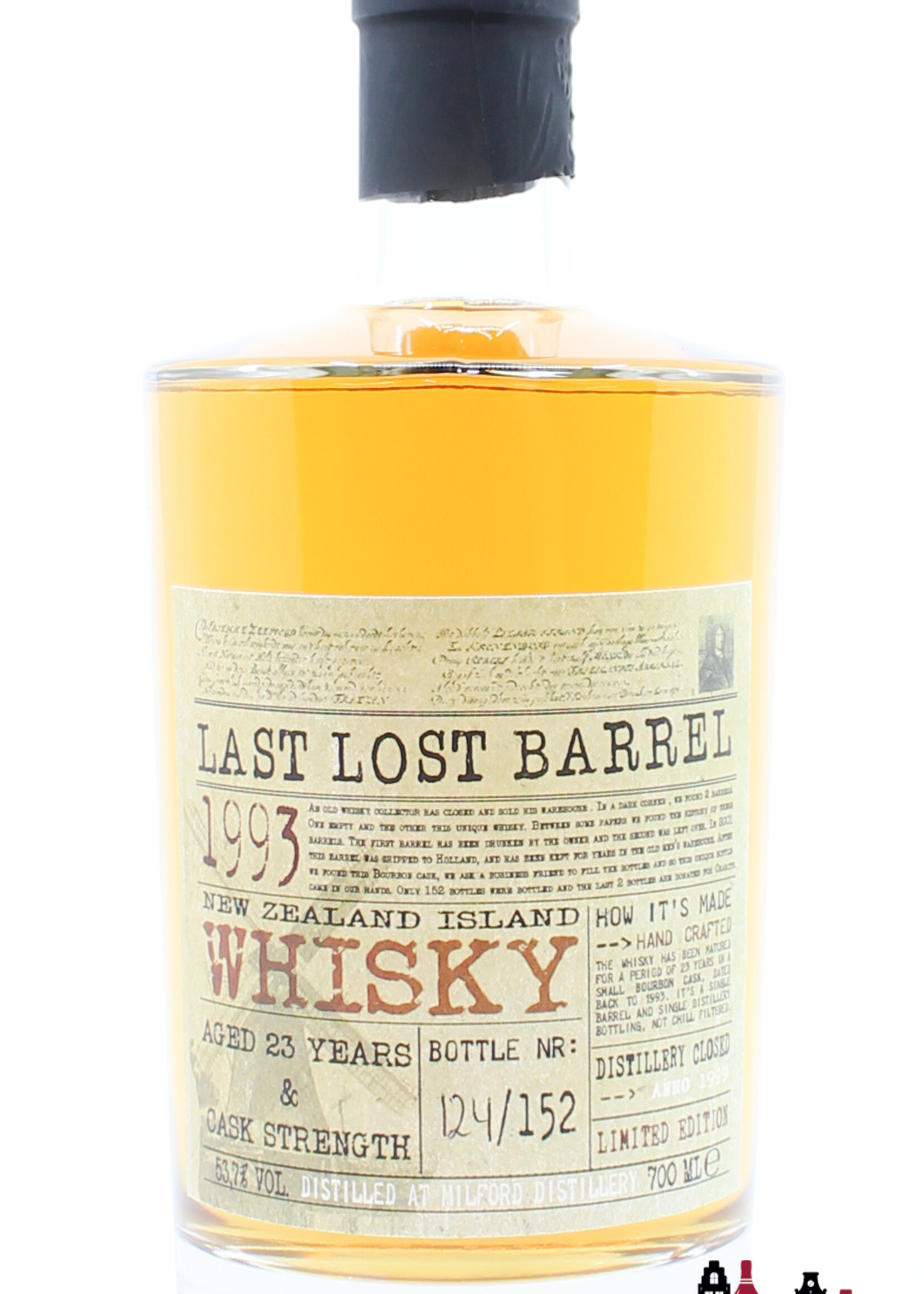 Willowbank Willowbank Milford 23 Years Old 1993 2016 - Last Lost Barrel - Closed Distillery 53.7% (1 of 152)