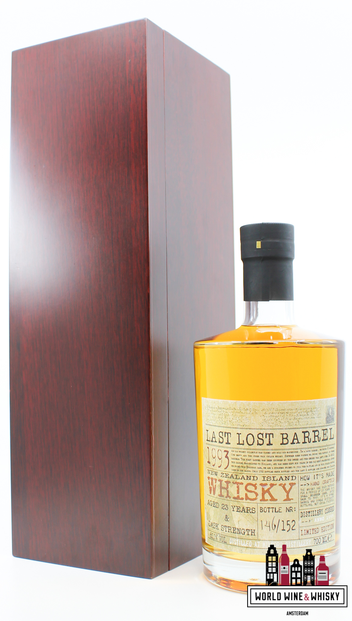 Willowbank Willowbank Milford 23 Years Old 1993 2016 - Last Lost Barrel - Closed Distillery 53.7% (1 of 152)