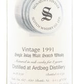 Ardbeg Ardbeg 8 Years Old 1991 1999 - Cask 617 & 620 - Signatory Vintage 43% (1 of 1730)