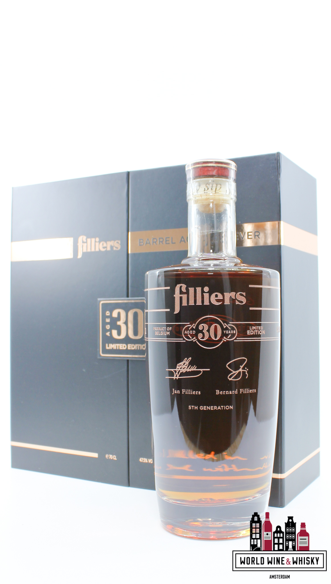 Filliers Filliers 30 Years Old 1991 2021 - Limited Edition - Barrel Aged Genever 47.5% (1 of 360)