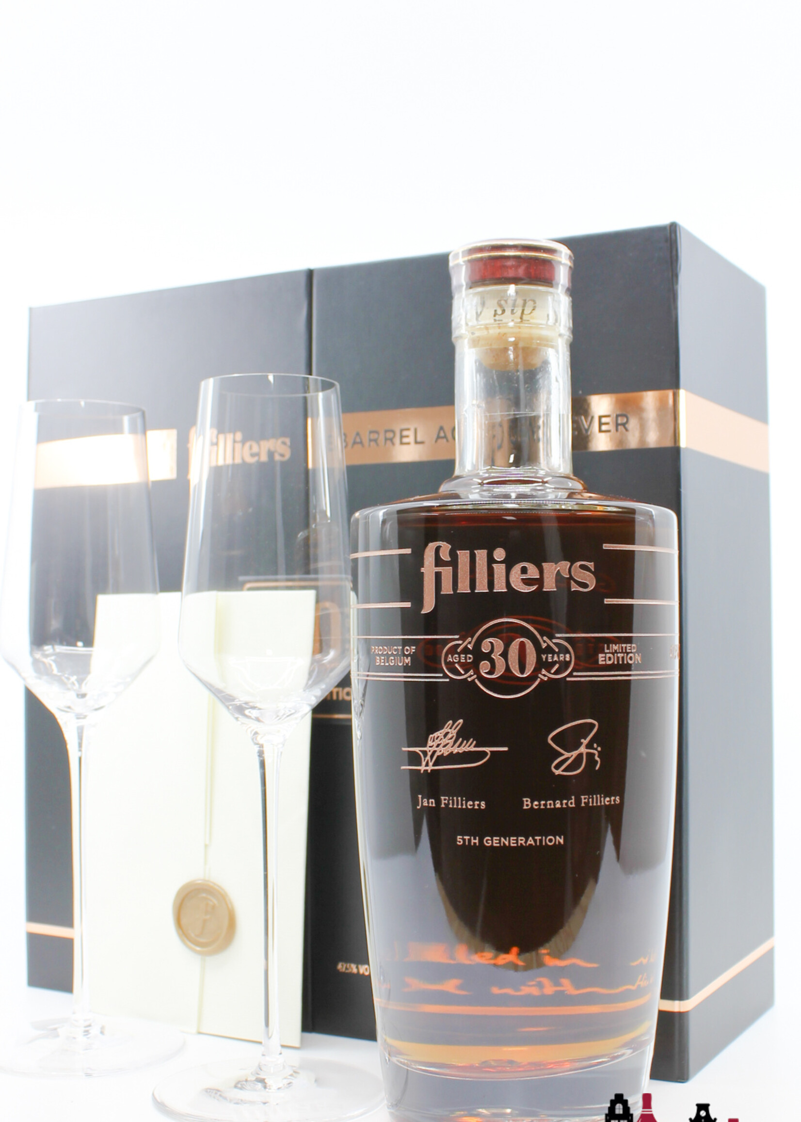Filliers Filliers 30 Years Old 1991 2021 - Limited Edition - Barrel Aged Genever 47.5% (1 of 360)