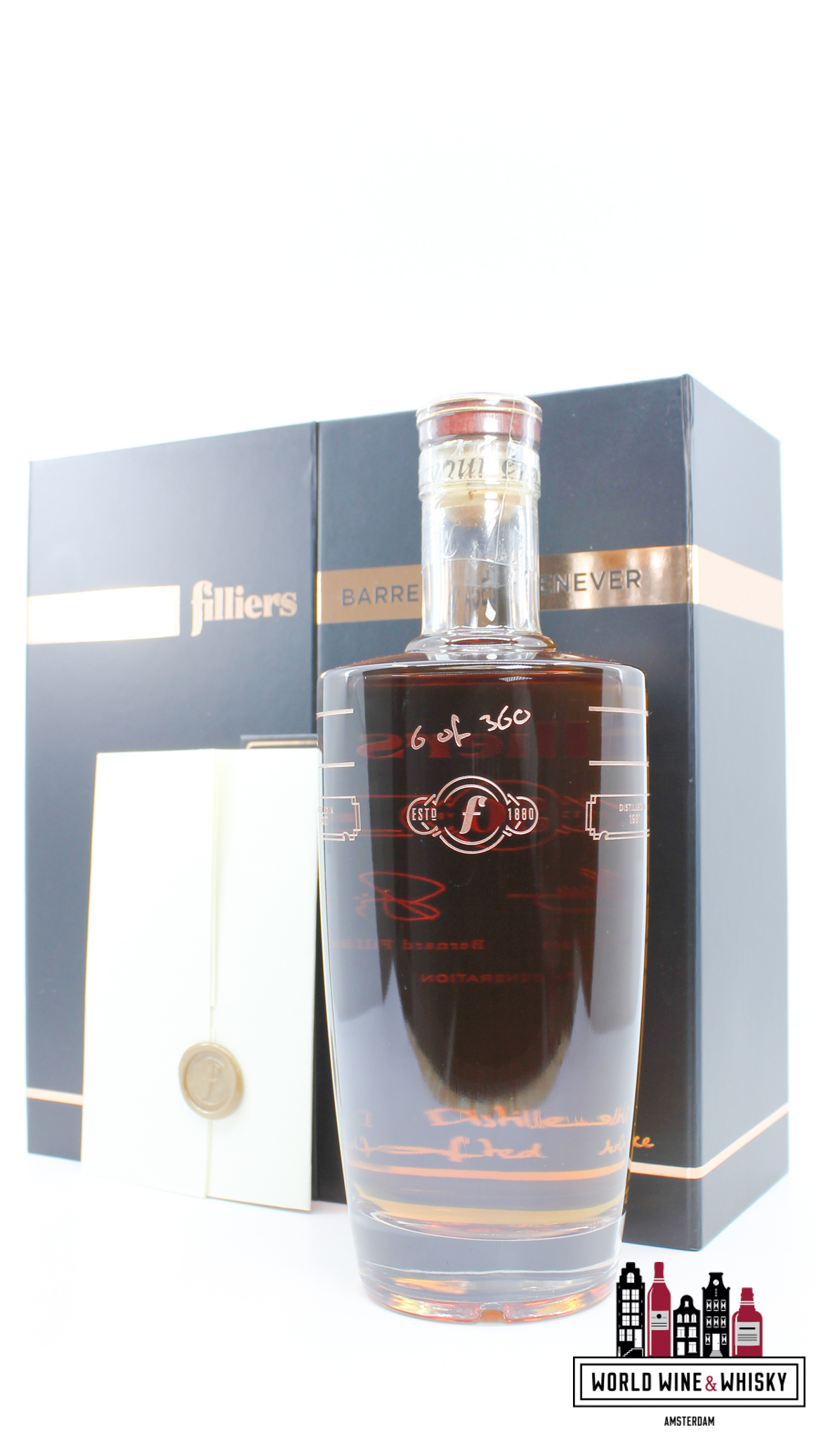 Filliers Filliers 30 Years Old 1991 2021 - Limited Edition - Barrel Aged Genever 47.5% (1 of 360)