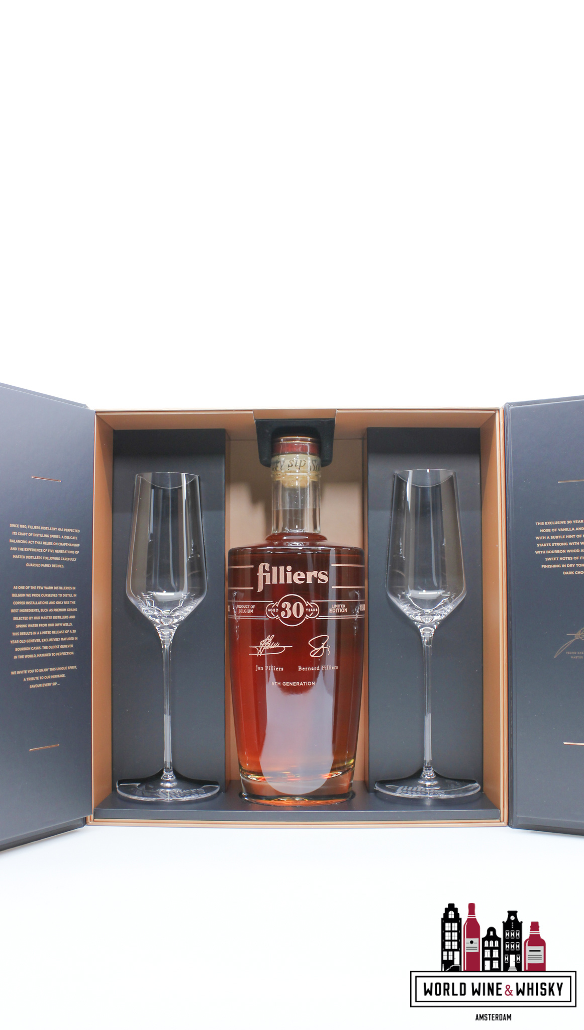 Filliers Filliers 30 Years Old 1991 2021 - Limited Edition - Barrel Aged Genever 47.5% (1 of 360)