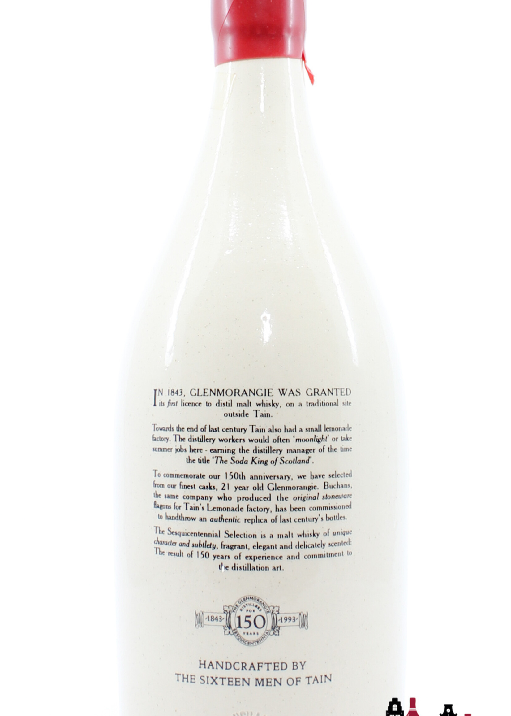 Glenmorangie Glenmorangie 21 Years Old 1993 - 150th Anniversary Sesquicentennial Selection 43%