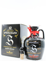 Springbank Springbank 12 Years Old - Black Ceramic Jug Decanter 43% (700ml)