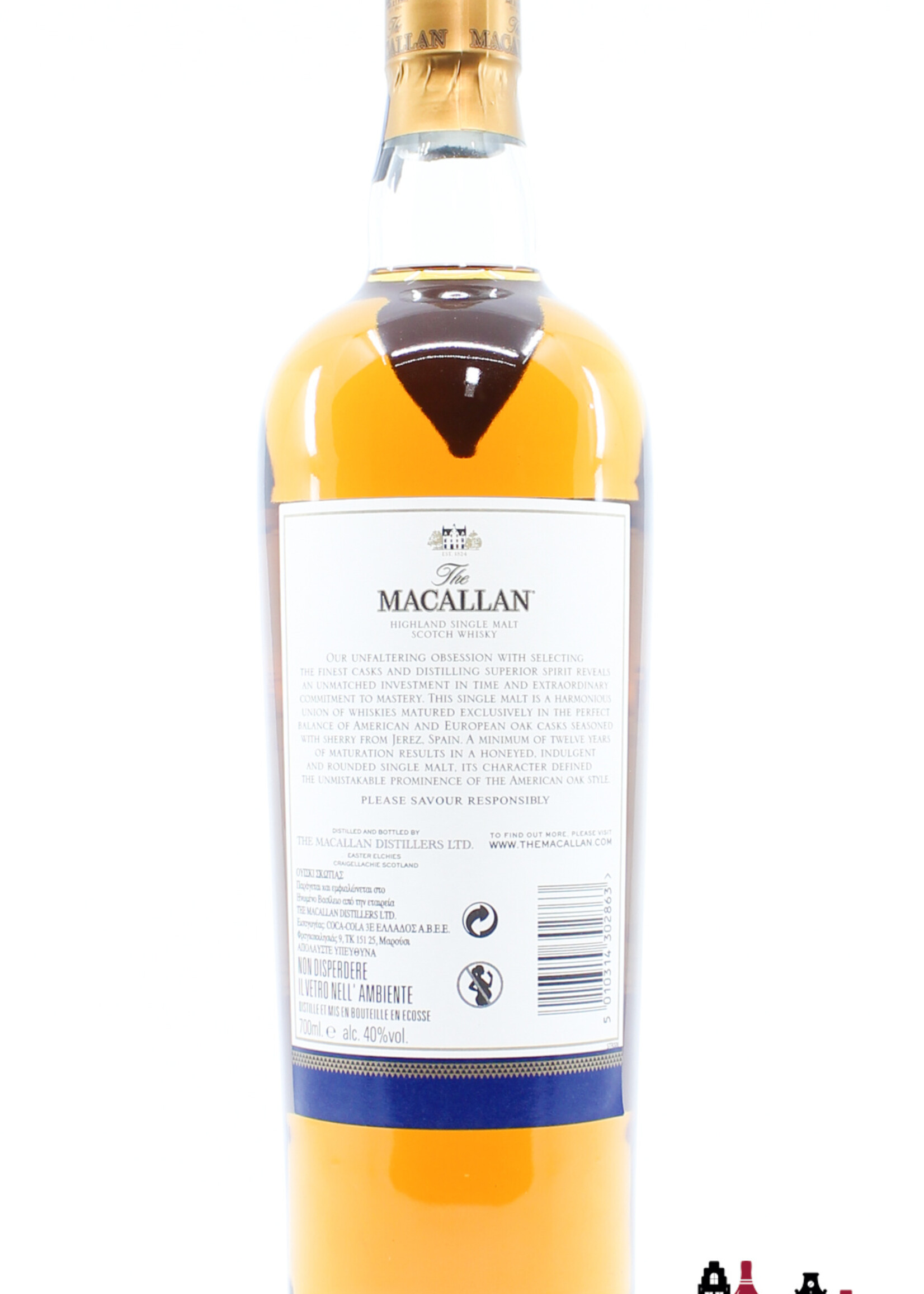 The Macallan Macallan 12 Years Old - Double Cask 40% 700ml