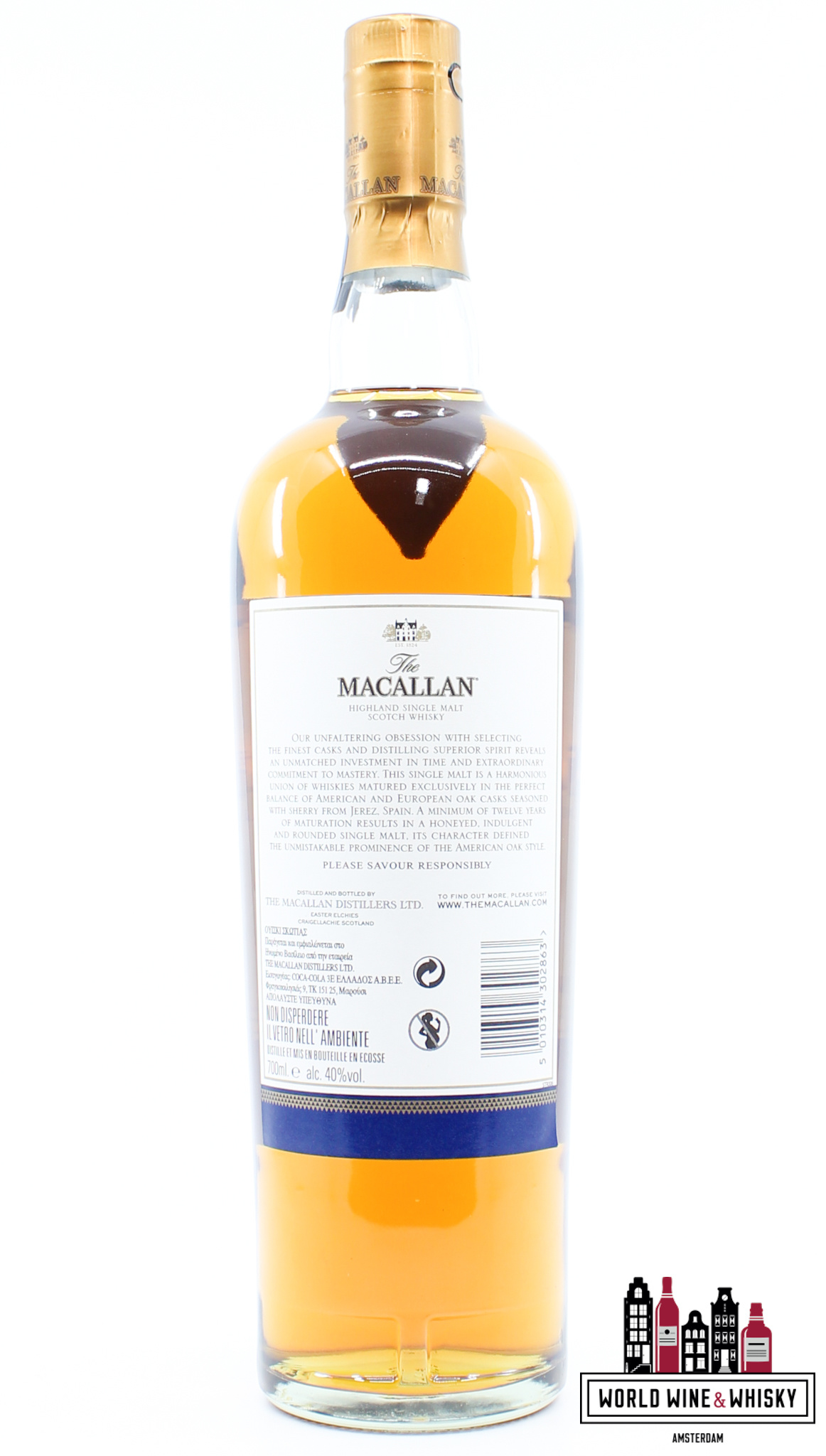 Macallan 12 Years Old - Double Cask 40% at World Wine Macallan 12 Years Old - Double Cask 40% at World Wine